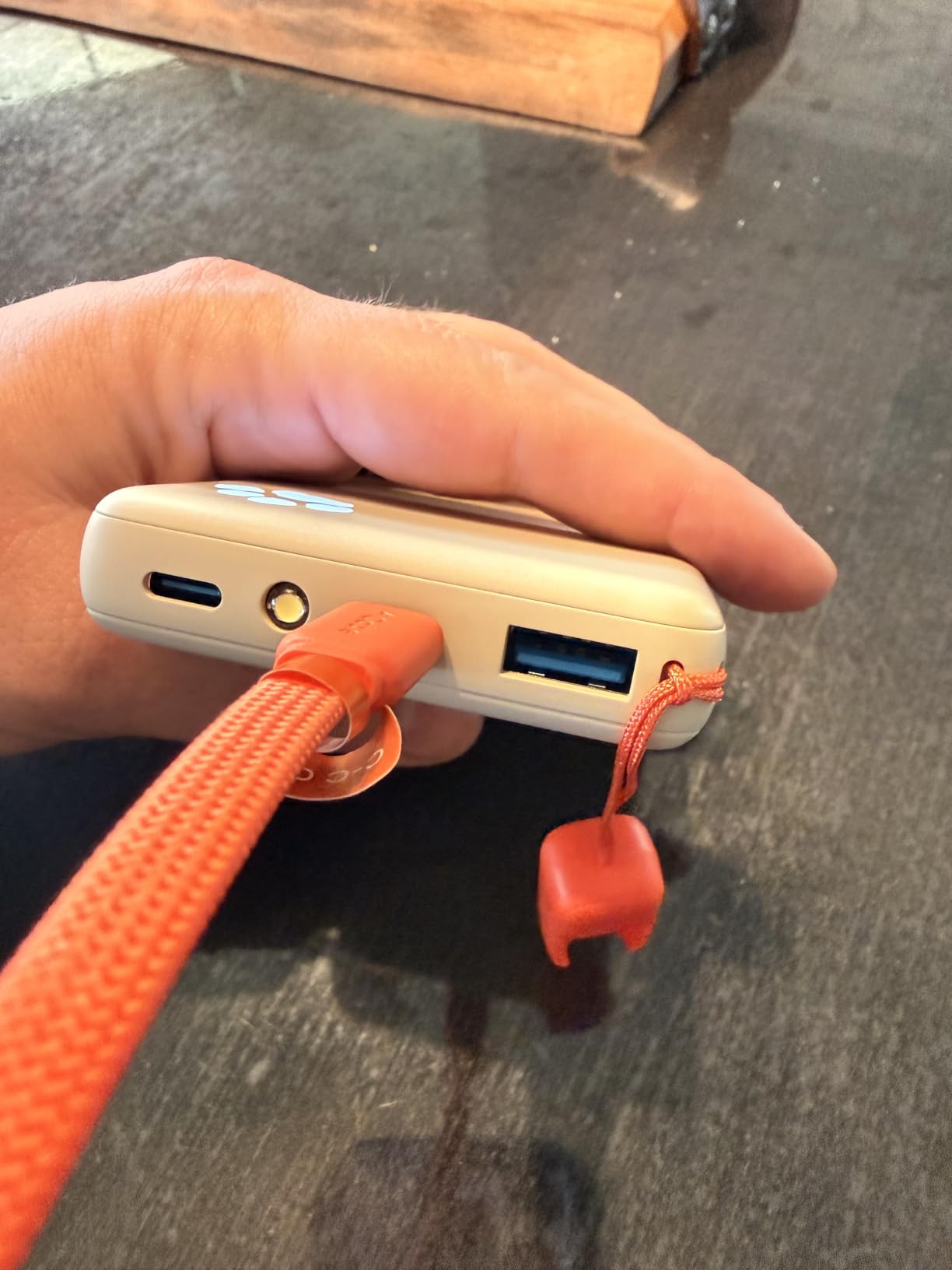 INIU 10000mAh 45W Fast Charging Portable Charger, Smaller Travel Power Bank customer photo 2