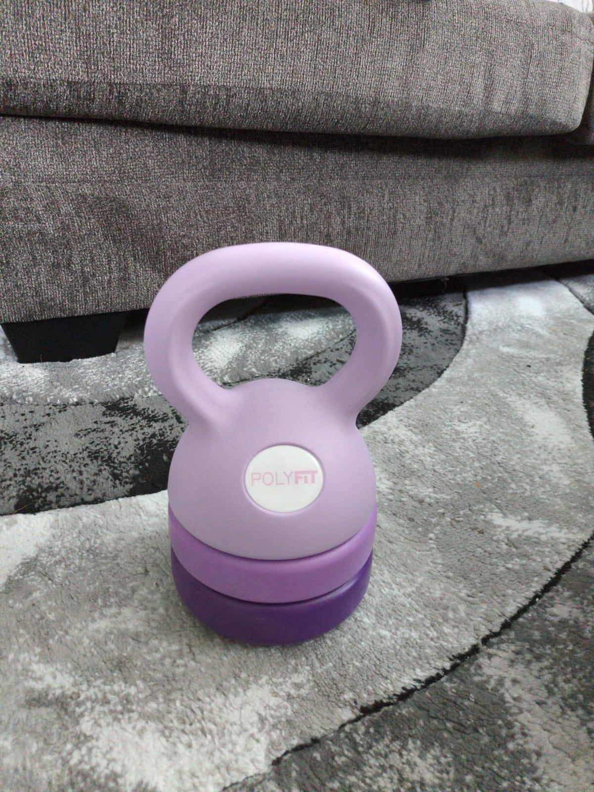Polyfit Adjustable Kettlebell | 5 lb - 12 lb | Kettlebells Weights Set for Home Gym | Kettle Bell Sets for Women at Home customer photo 2