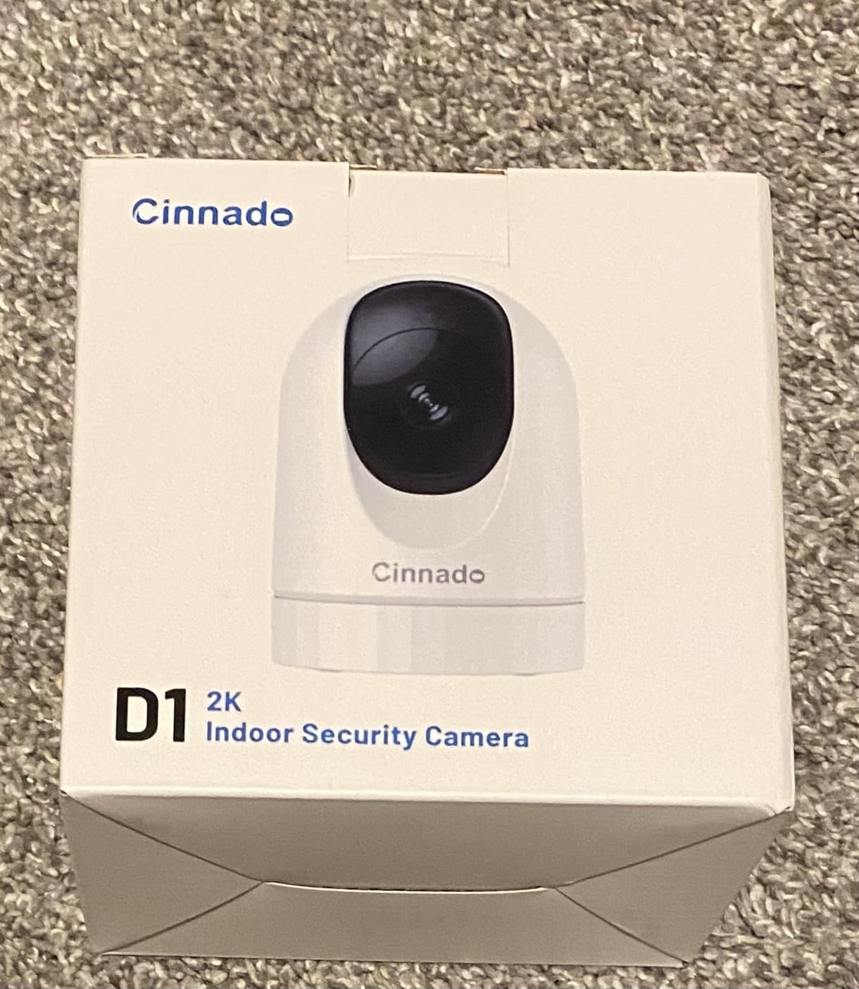 Cinnado 2K Security Camera Indoor for Pet/Dog/Baby with Phone App, D1 1Pack customer photo 2