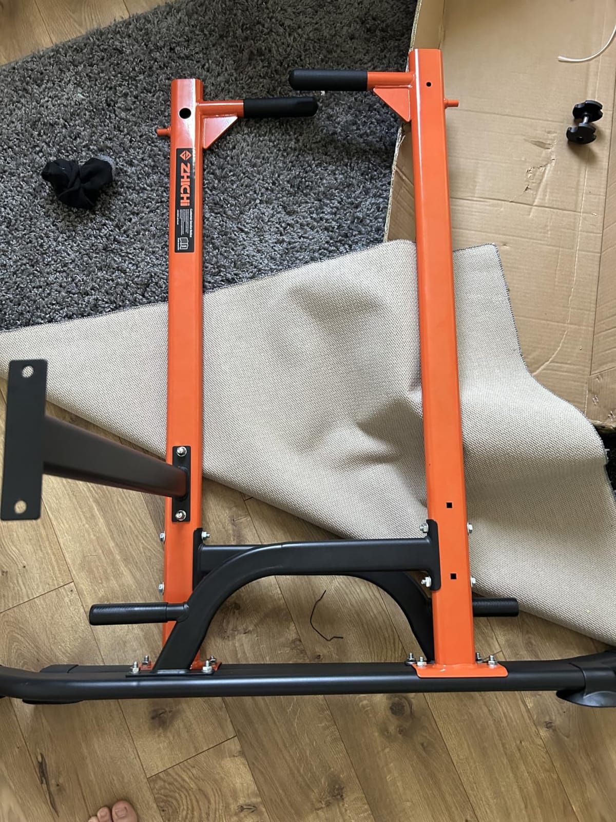 Z ZHICHI Pull-Up Dip Station Pull-Up Chin-Up Weight Capacity 350LBS customer photo 1