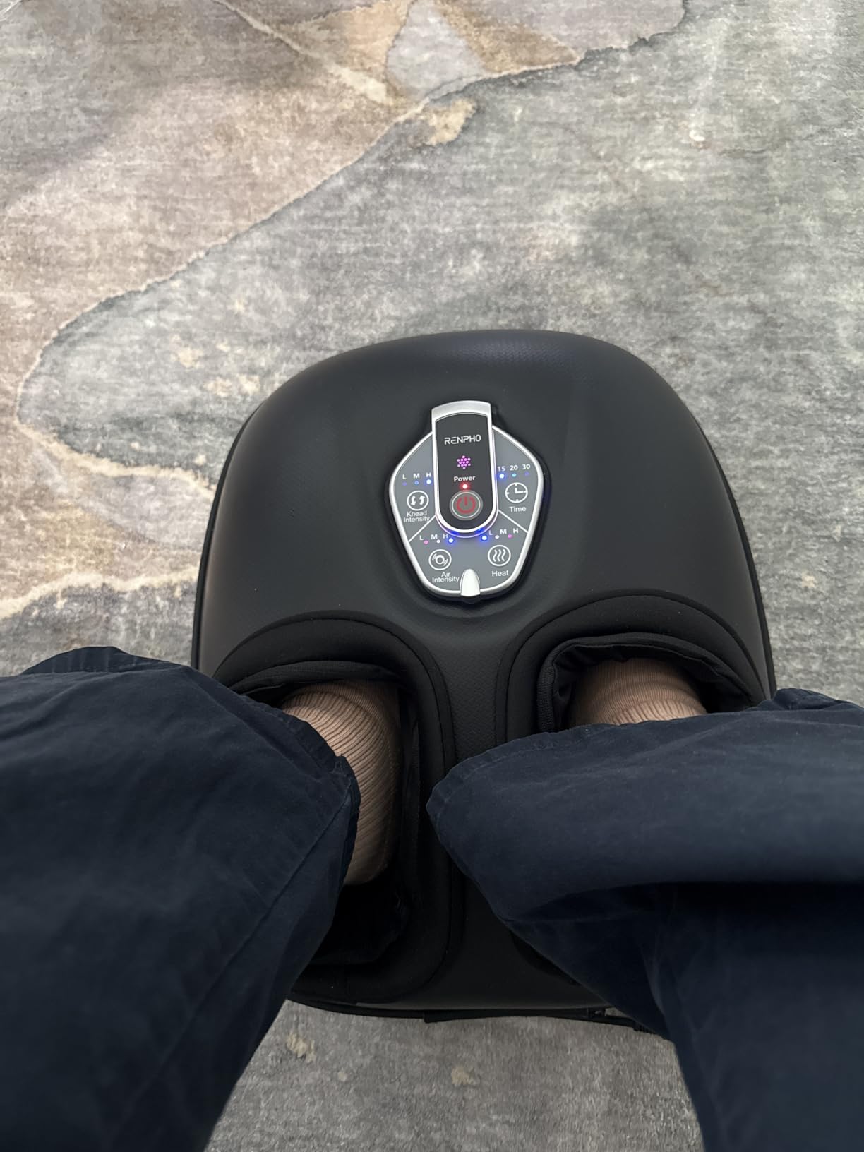 RENPHO Foot Massager with Heat, Birthday Gifts for Women, FSA Eligible HSA customer photo 1
