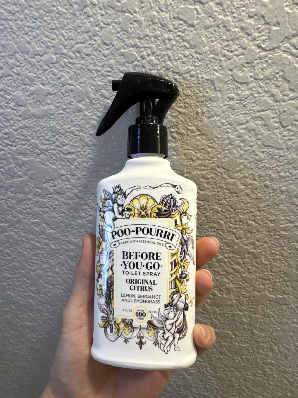 Poo-Pourri Before-You-Go Pocket Toilet Spray, Original Citrus, 1 Fl Oz customer photo 2