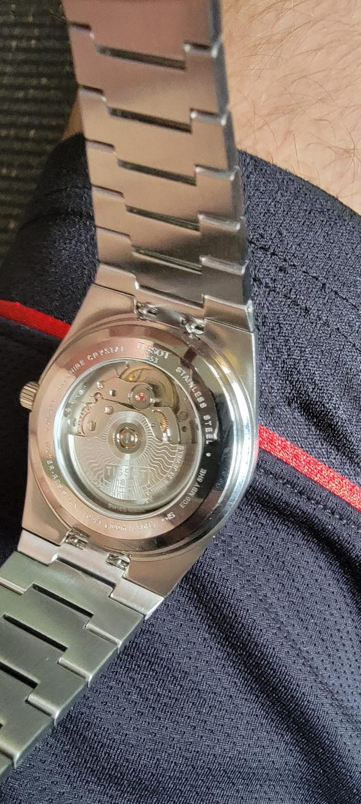 Tissot PRX, Swiss Automatic, 40mm, Ice Blue Dial, Men’s Watch customer photo 1