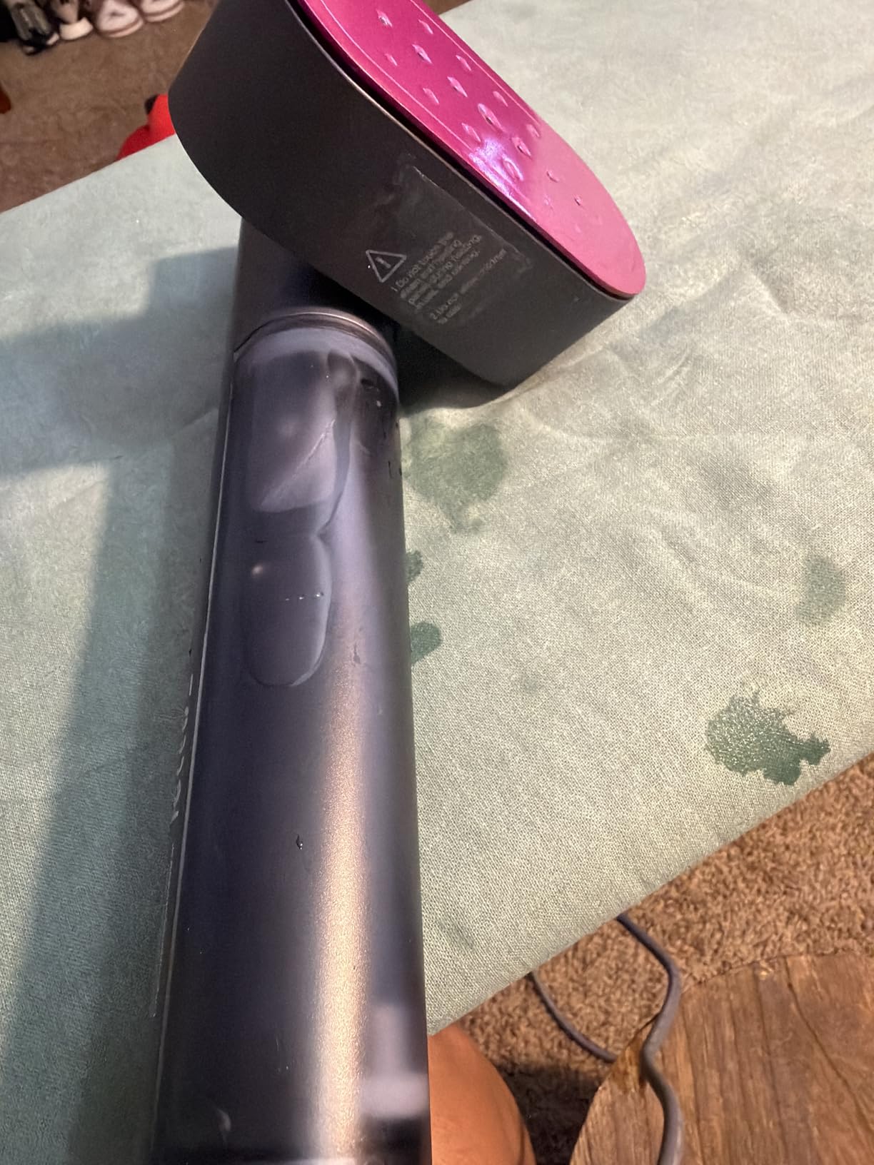 Jack & Rose Travel Steamer for Clothes,100-220V Portable Iron,15s Heat Up,Steamer & Iron 2 In 1, Travel Size,Large Ceramic Heat Panel,for Global and Europe customer photo 2