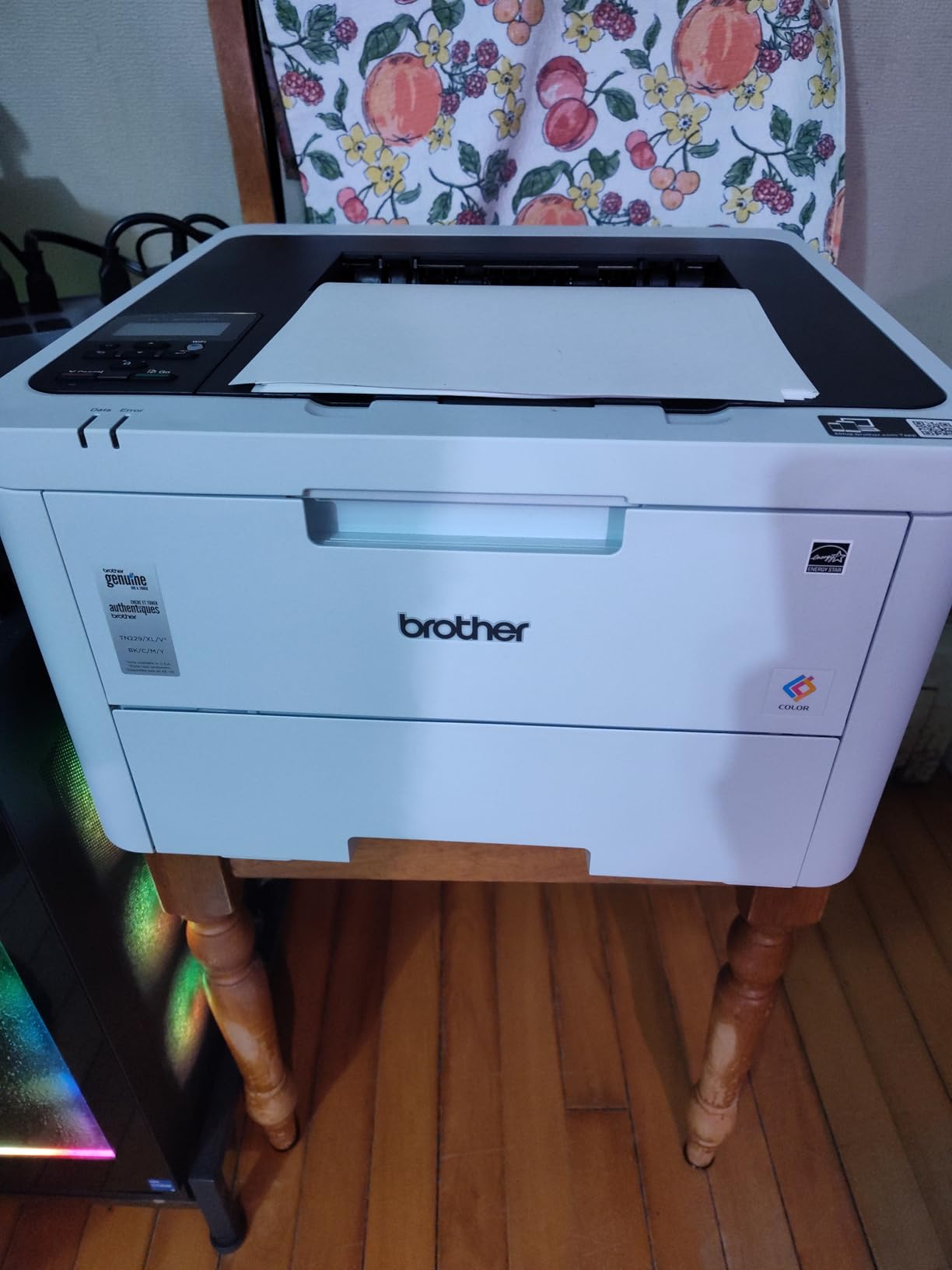 Brother Color Laser Printer with Wireless Printing Fast 19 PPM Output, Duplex Feature, Mobile Device Compatible, 250-Sheet Paper Tray for Professional Home Office Printing (HL-L3220CDW) customer photo 2