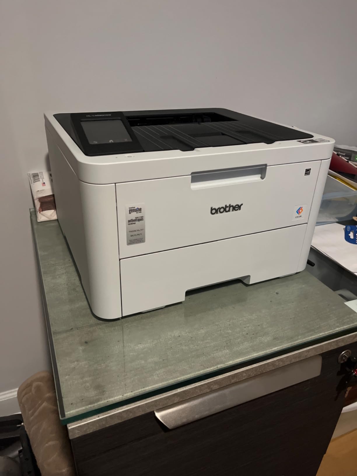 Brother HL-L3280CDW Wireless Color Laser Printer, Duplex, Mobile Printing, Ethernet, Includes 2 Month Refresh Trial customer photo 2