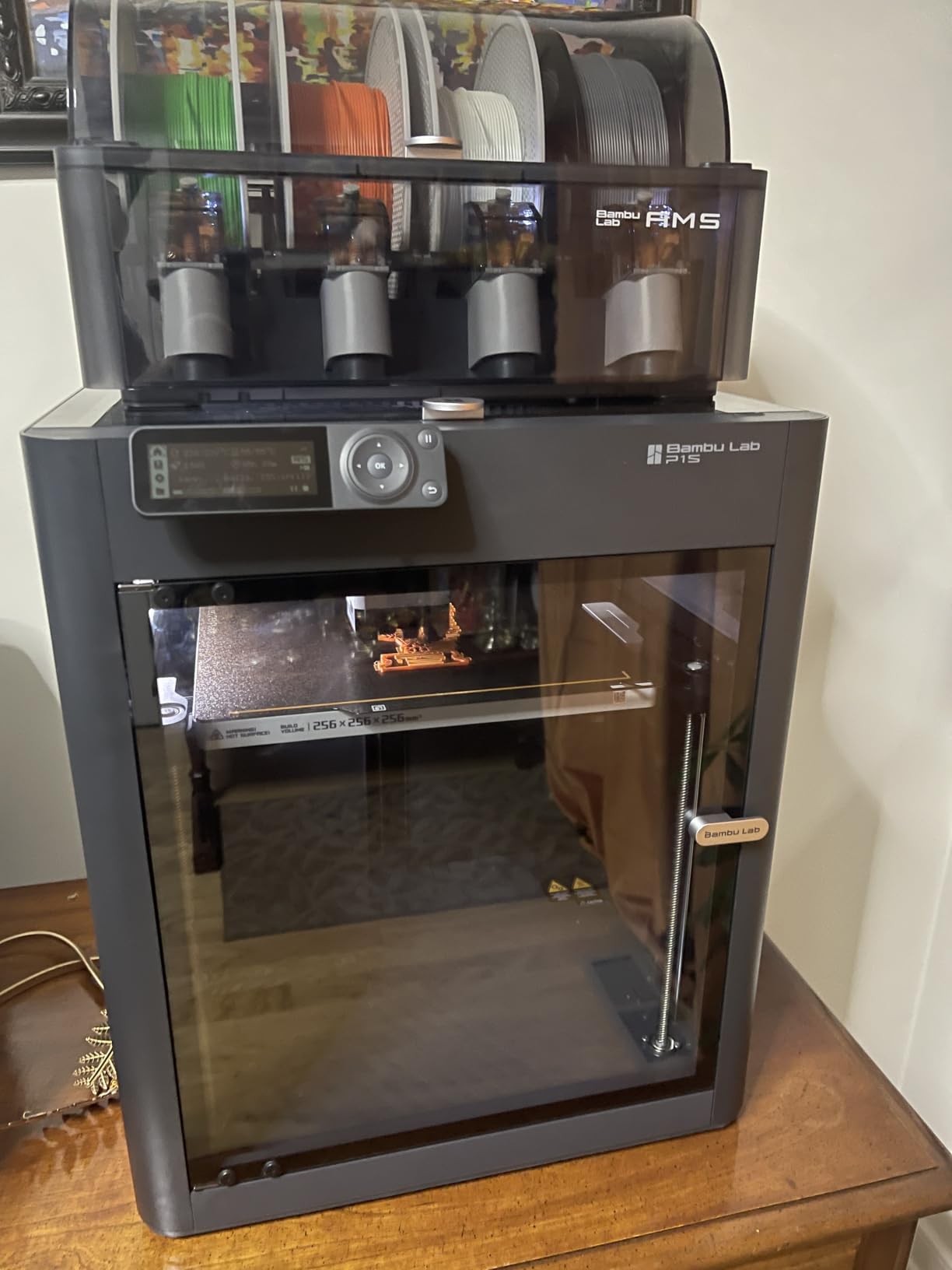 Bambu Lab P1S Combo, P1S 3D Printer and AMS, Multi-Color 3D Printing customer photo 2