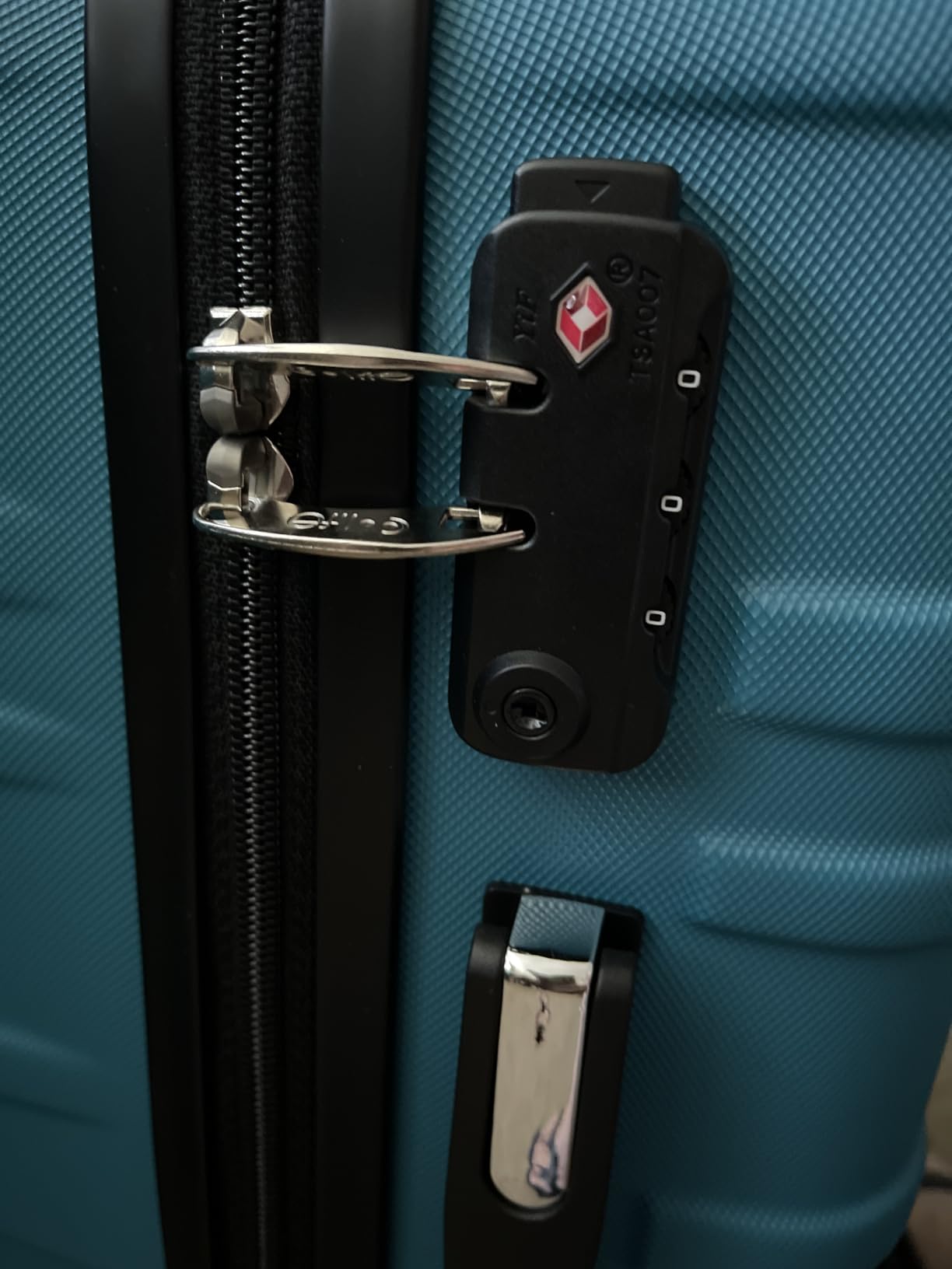 Coolife Hardside ABS Luggage, TSA Lock, Spinner Wheels, 24in Checked customer photo 2