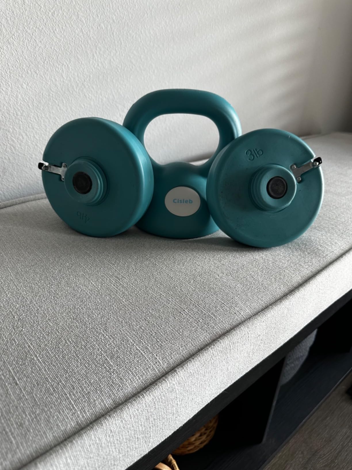 Adjustable Kettlebell, 5lb 8lb 12lb Kettlebell Weight Set customer photo 1
