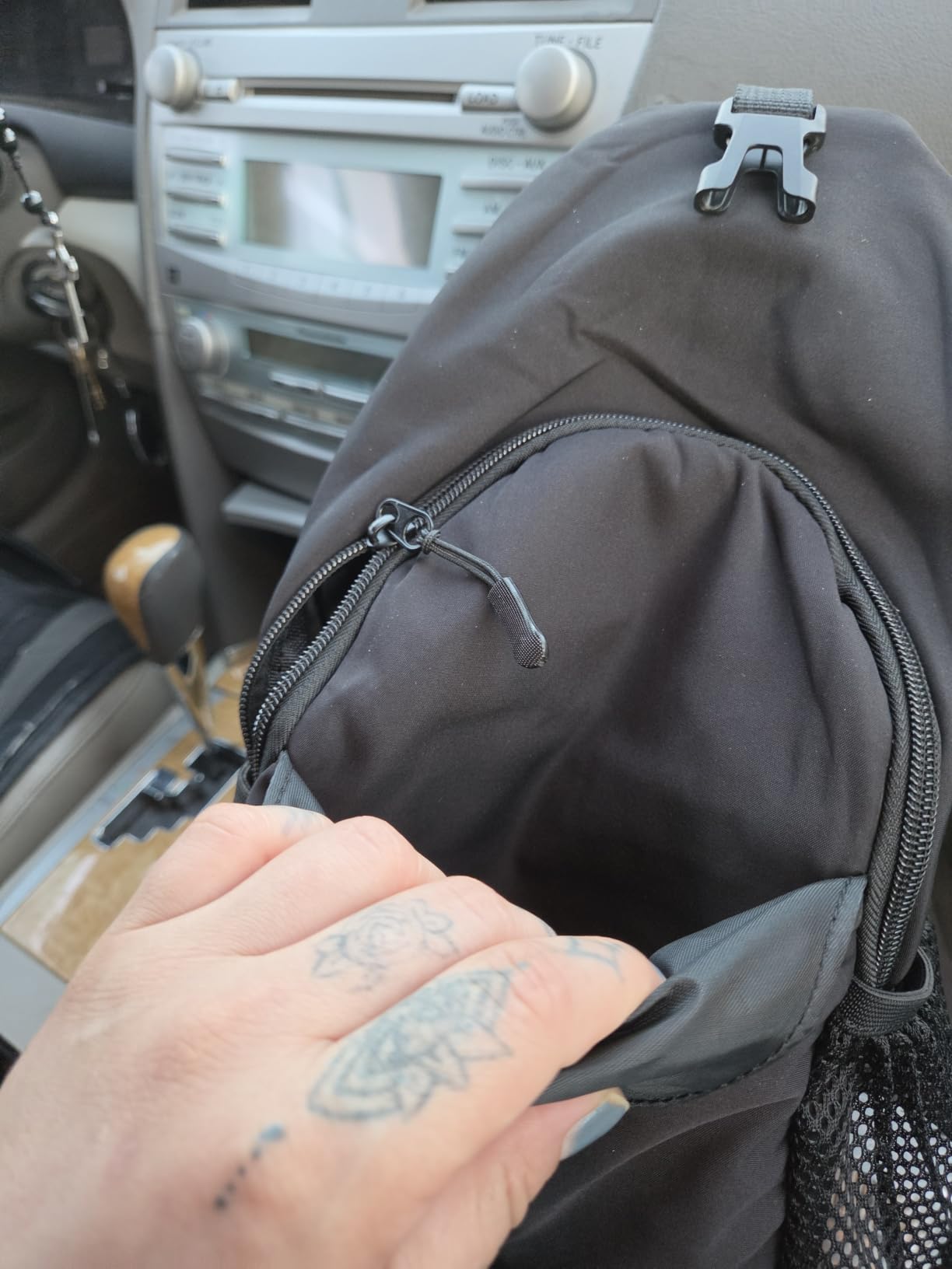 Pritent Crossbody Bags for Women Men Trendy Sling Bag Backpack Casual Chest Bag with Convertible Shoulder Strap customer photo 1