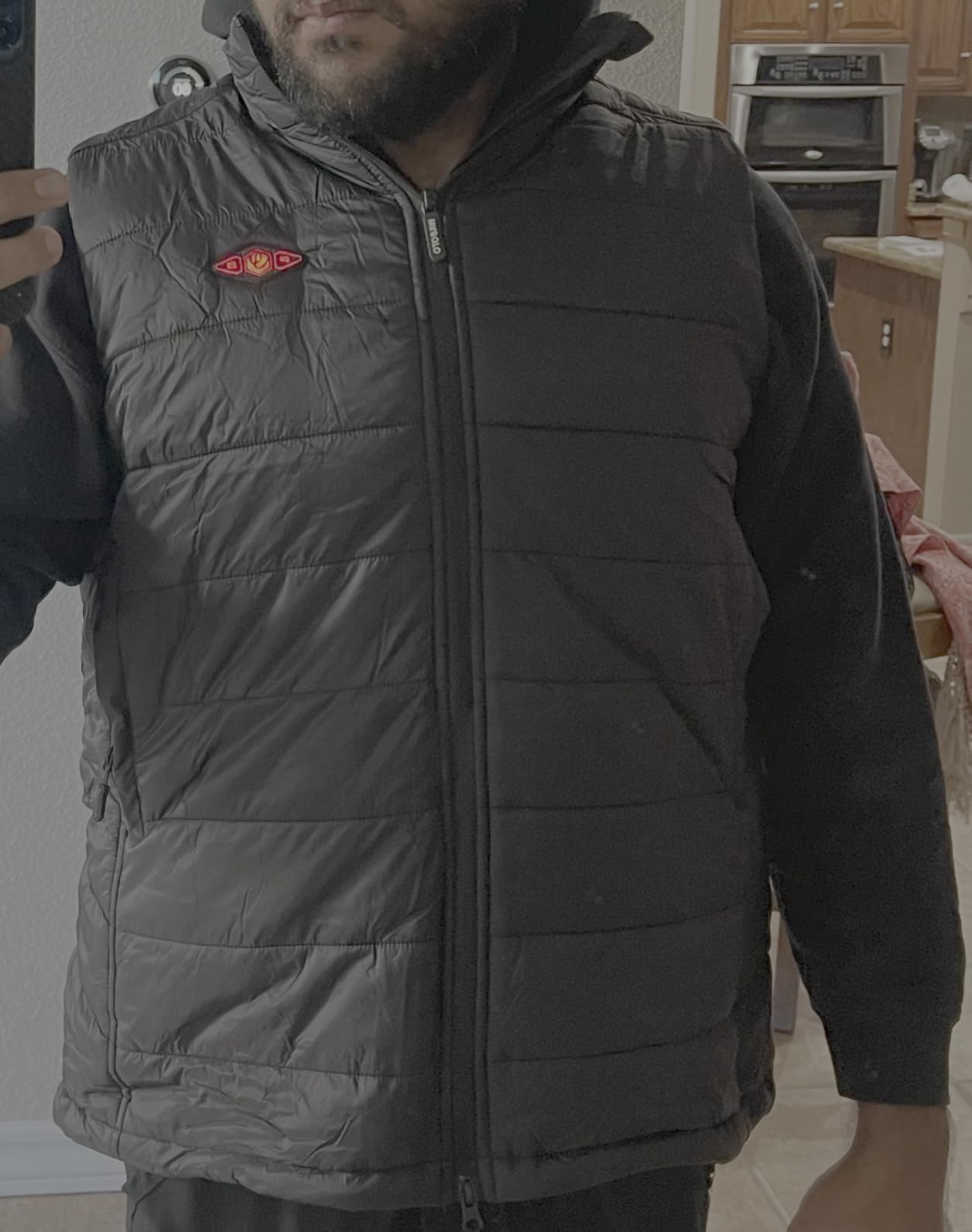 WASOTO Heated Vest for Men with 16000mAh Battery Pack Charger Lightweight for Cycling Glof Hunting customer photo 1