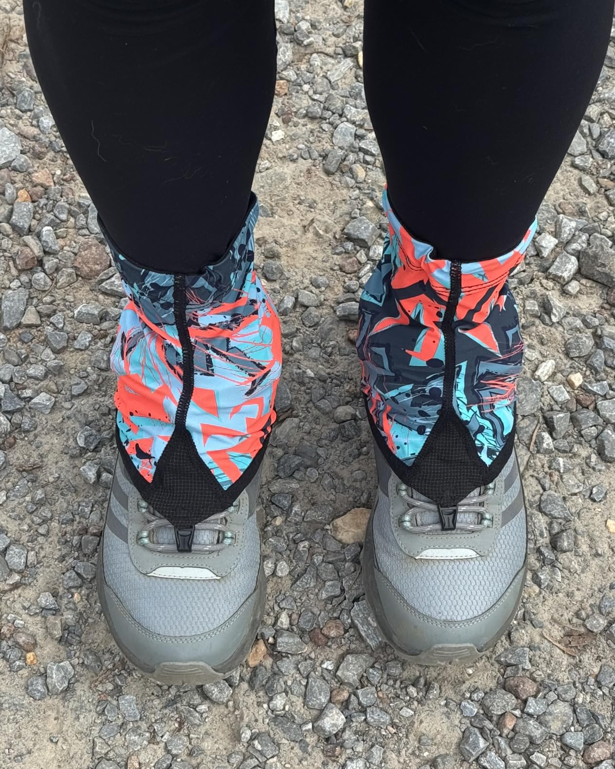 Trail Gaiters Low Shoes Gators for Hiking Boots Breathable Boots Gators for Running customer photo 2