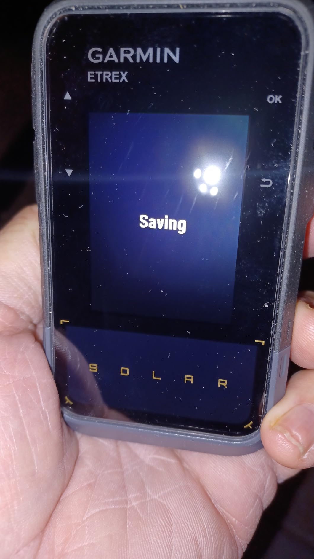 Garmin eTrex® Solar, Rugged & Easy-to-Use GPS Handheld customer photo 1