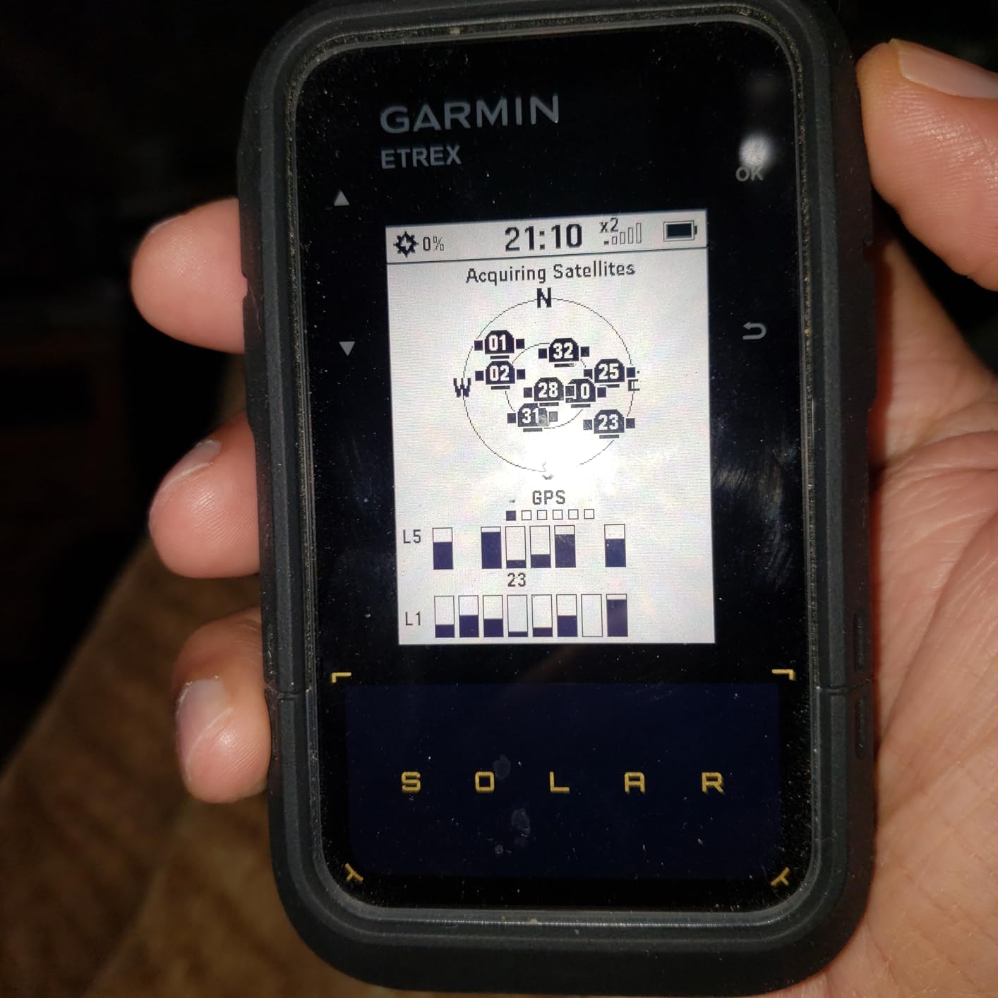 Garmin eTrex® Solar, Rugged & Easy-to-Use GPS Handheld customer photo 2