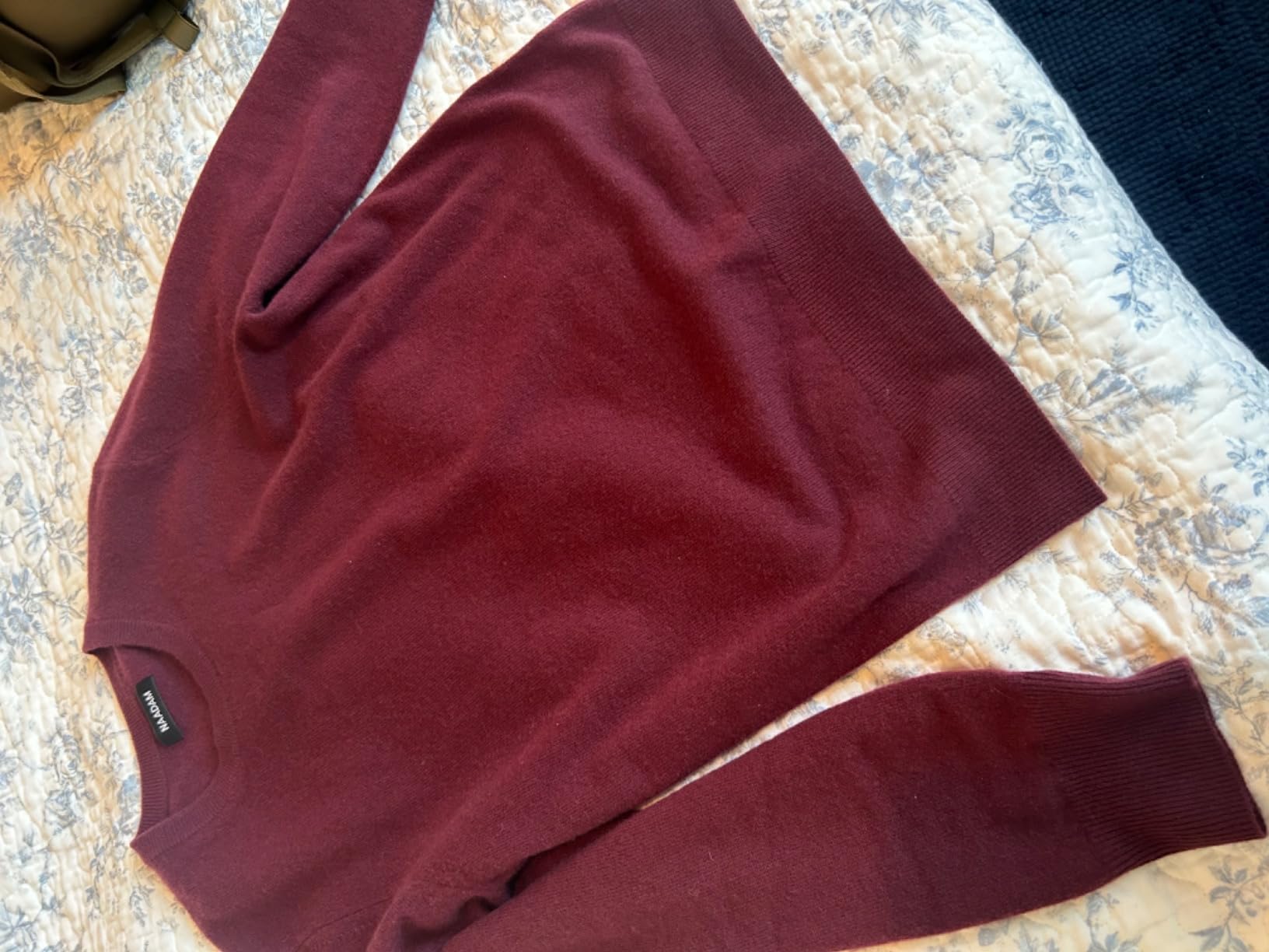 NAADAM Men's The Original Cashmere Crewneck Sweater customer photo 2