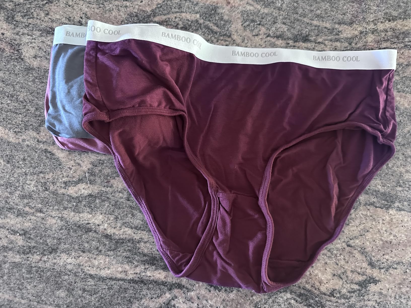 BAMBOO COOL Womens Underwear, Moisture-Wicking Briefs, Soft and Breathable Panties, Mid Waist, 5-Pack customer photo 2