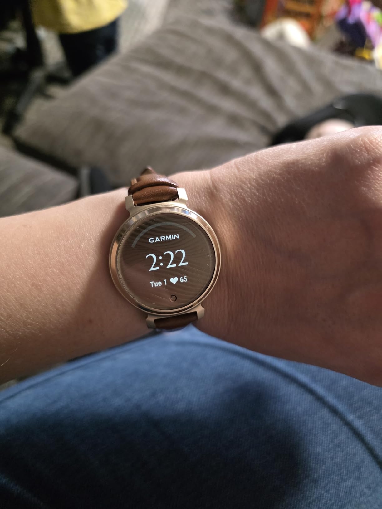 Garmin Lily® 2, Small & Stylish Smartwatch, 35mm, Coconut customer photo 2