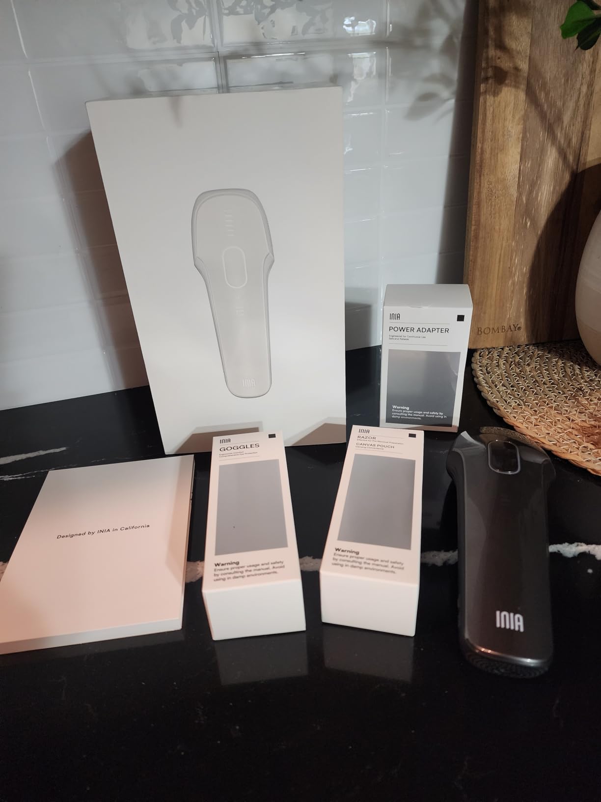 INIA HAUTE Pro Laser Hair Removal with Ice-Cooling Care for Women and Men customer photo 1