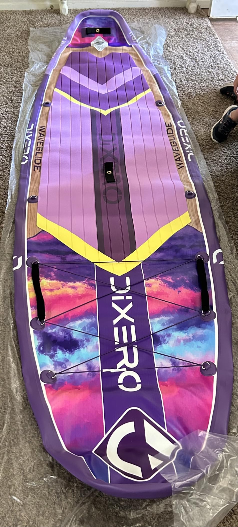 Inflatable Stand Up Paddle Board with SUP Accessories, 11'*33
