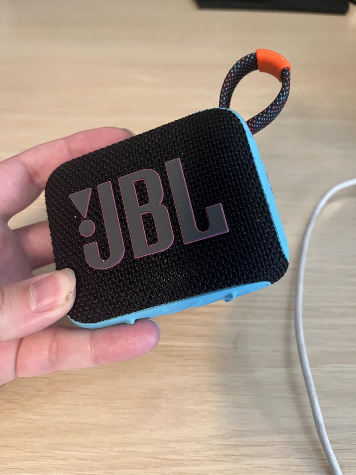 JBL Go 4 - Ultra-Portable Bluetooth Speaker - Blue customer photo 2