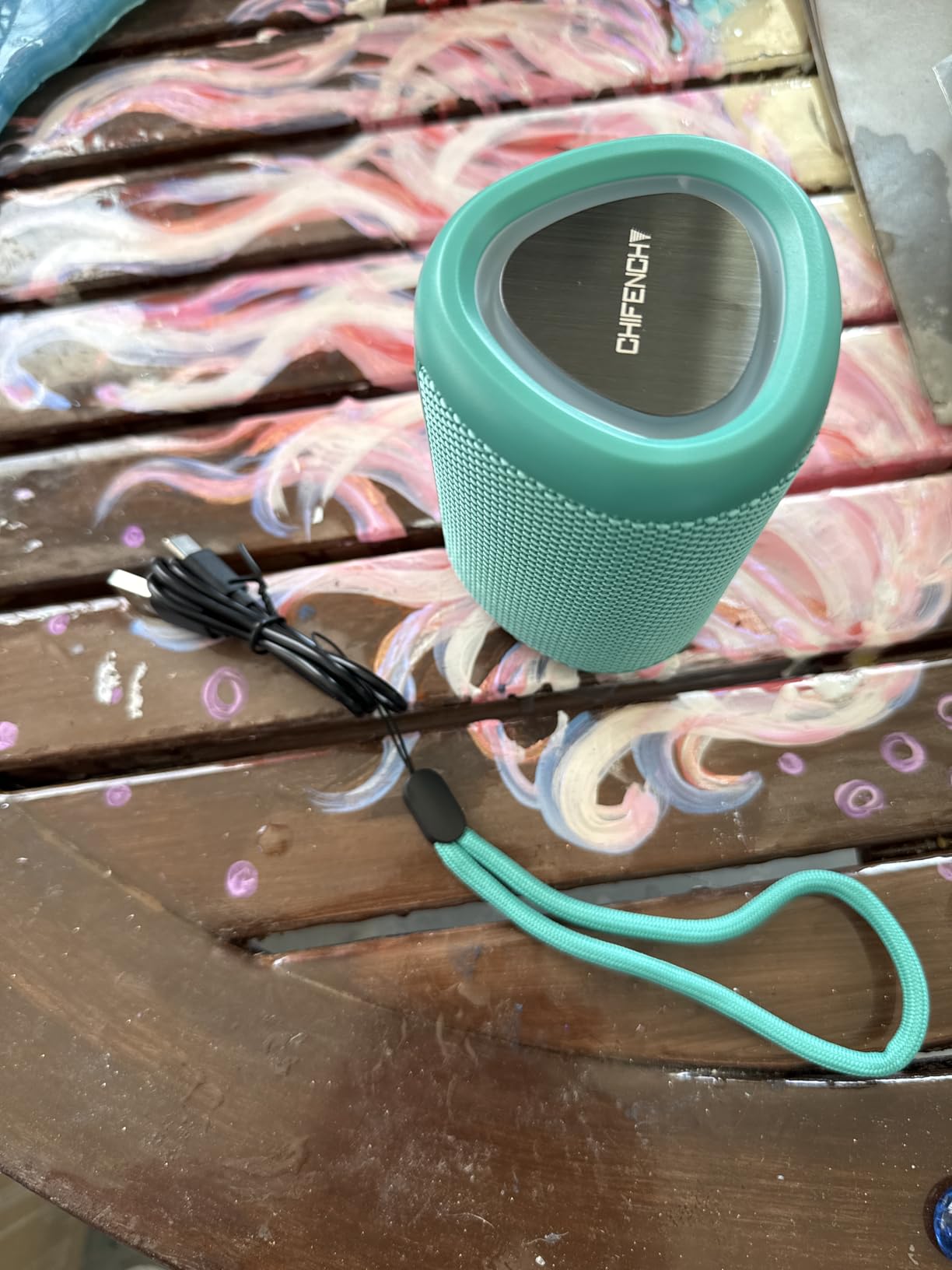 Portable Bluetooth Speaker Gift Ideas: Outdoor Travel Essentials Waterproof customer photo 1