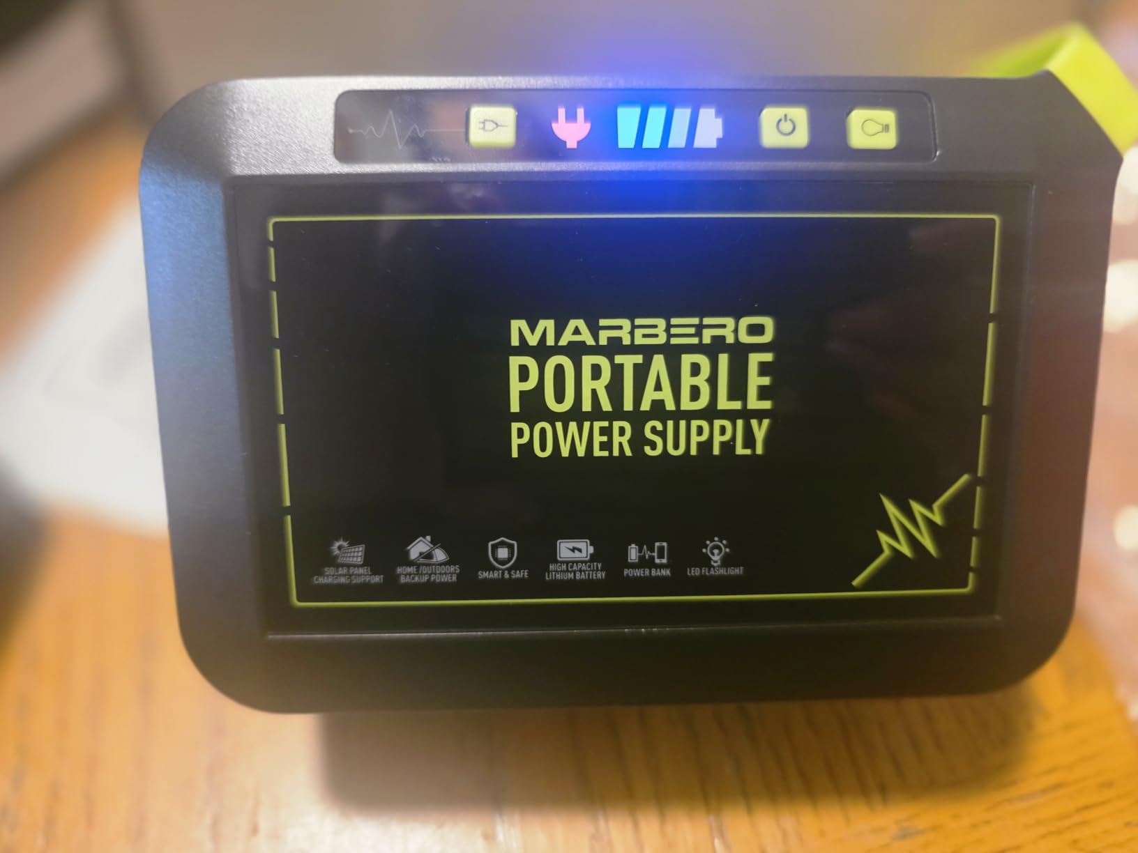 MARBERO 237Wh Solar Generator with Solar Panel Included Portable Power Station 300W Pure Sine Wave with Foldable Solar Panel 60W Set for Camping Outdoor Hiking Fishing Emergency | Solar Powered Generator 375W Surge Portable Power Station Pure Sine Wave 110V for Camping Outdoor Fishing Home Emergency CPAP customer photo 1