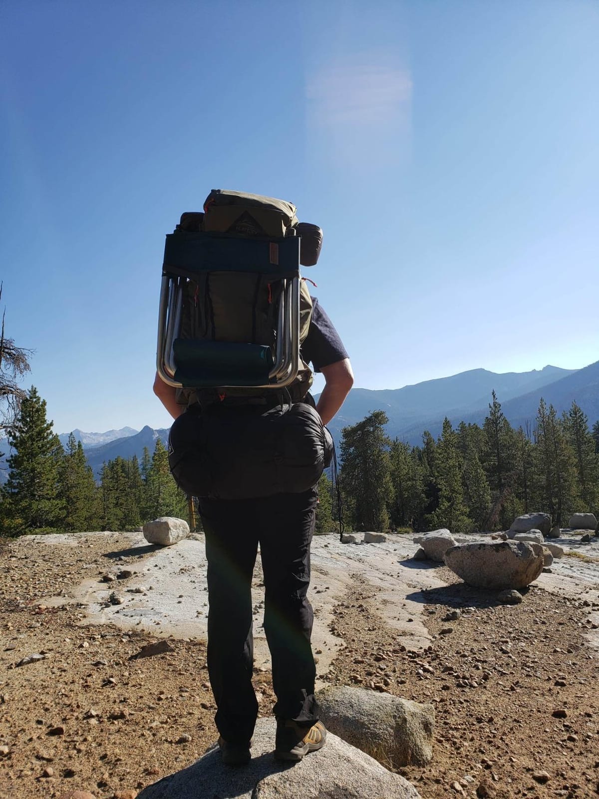 Kelty Coyote 60-105 Liter Internal Frame Backpack - Hiking, Backpacking, Travel, Adjustable Torso (65L / Black) customer photo 1