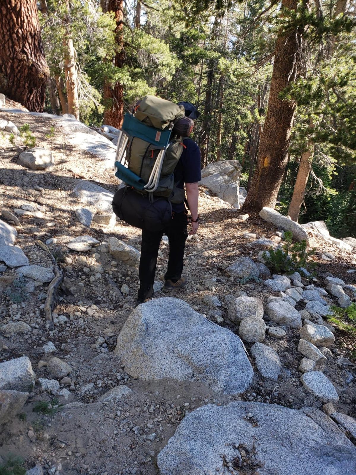 Kelty Coyote 60-105 Liter Internal Frame Backpack - Hiking, Backpacking, Travel, Adjustable Torso (65L / Black) customer photo 2