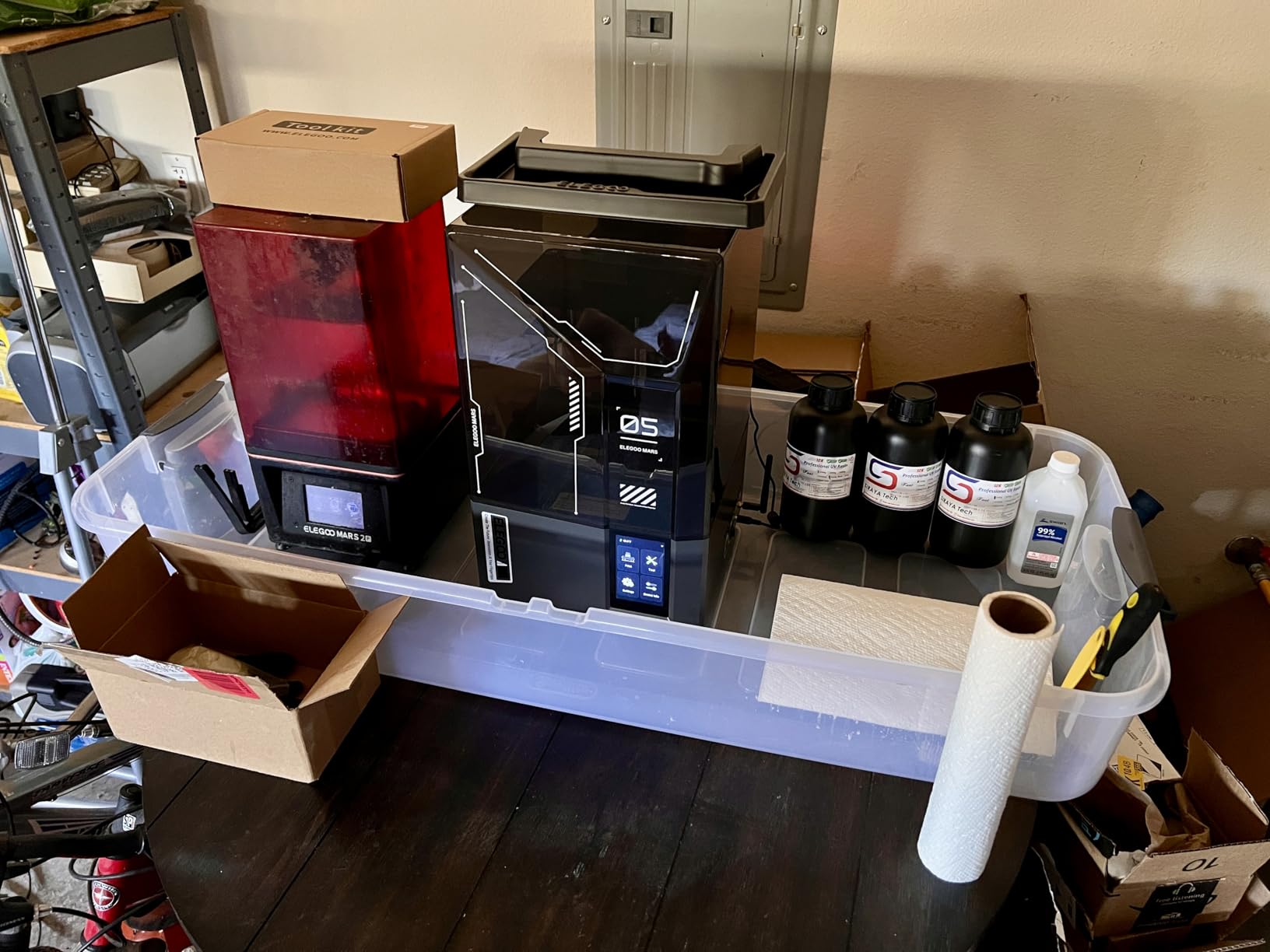 ELEGOO Mars 5 Ultra Resin 3D Printer customer photo 1
