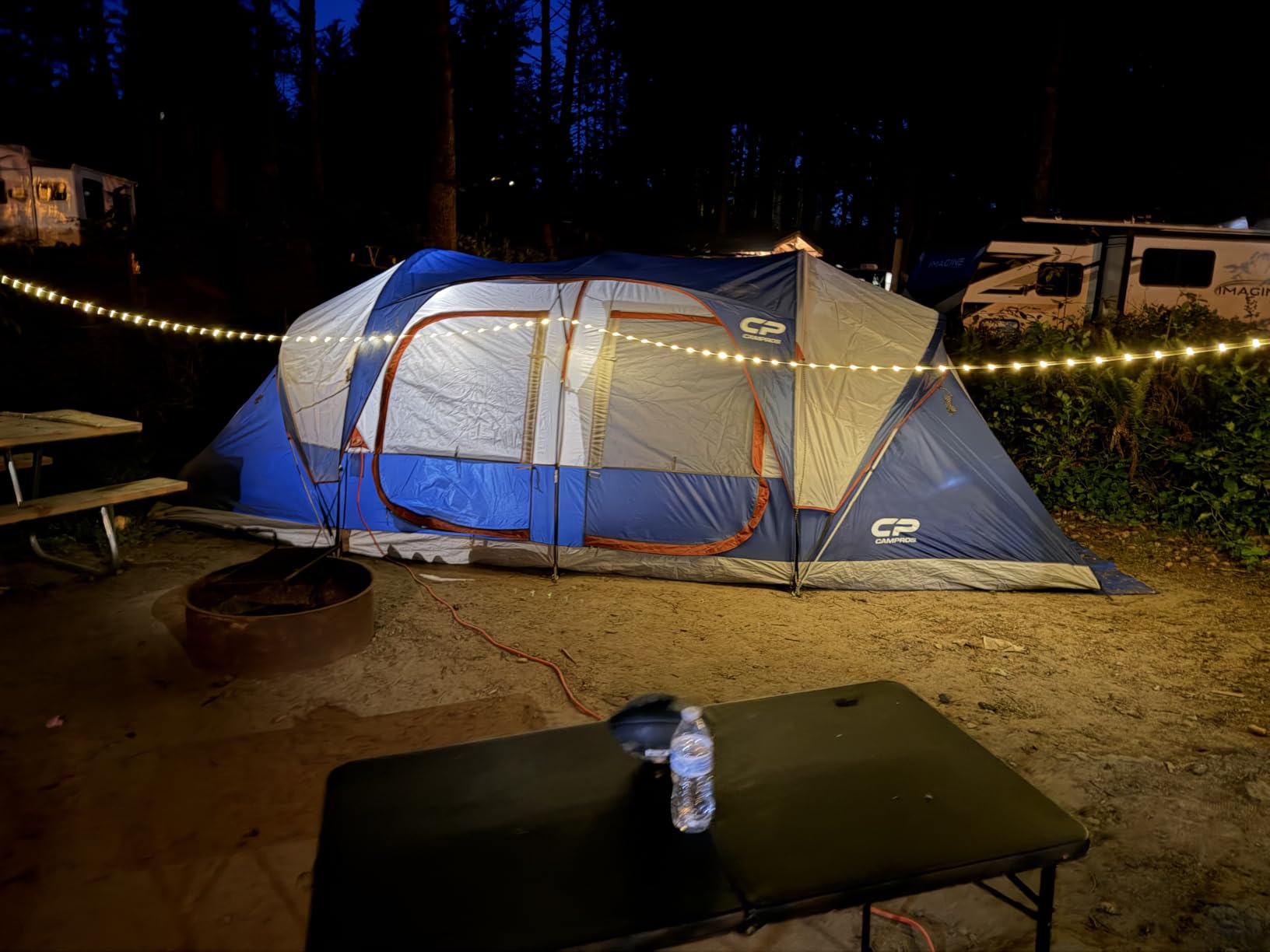 OGERY Camping String Lights 4 in 1, 32.8FT Quick Storage 8 Modes Protable customer photo 2