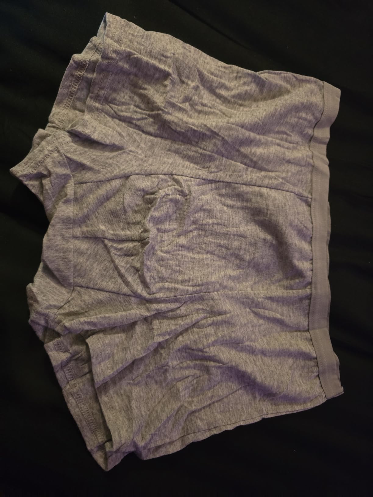 10 Pack Disposable Cotton Men Underwear for Travel Fitness Swimming Hotel Spa Hospital Stay Grey customer photo 2