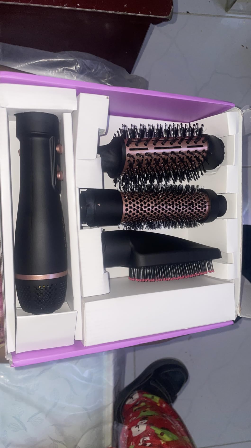 Blow Dryer Brush Set, Wavytalk Air Sculpt 5-in-1 Hot Air Brush Set customer photo 1