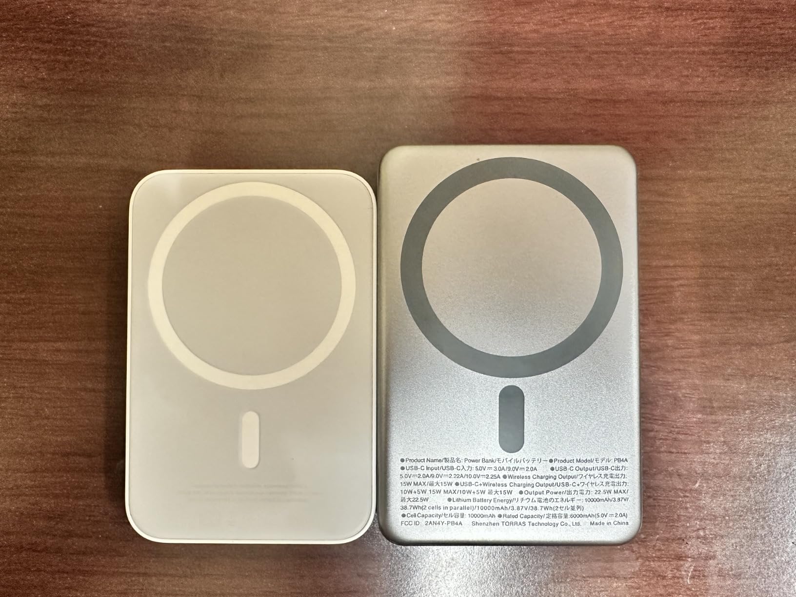 TORRAS MiniMag Power Bank,Ultra-Slim 10,000mAh Magnetic Wireless Portable Charger, 22.5W Fast Charging iPhone Air Magnetic Battery Pack Designed for iPhone 17 Pro Max/17 Pro/Air/16/15/14/13/12, Gray customer photo 2