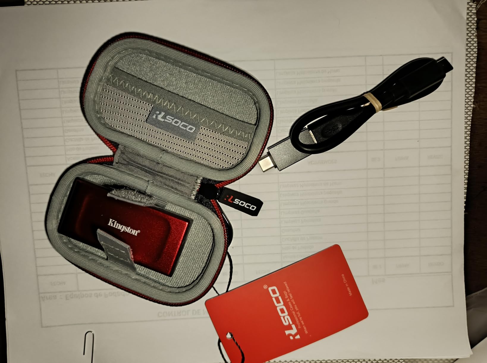 Kingston XS1000R 1TB SSD | Pocket-Sized | USB 3.2 Gen 2 | External Solid State Drive | Up to 1050MB/s | SXS1000R/1000G customer photo 1