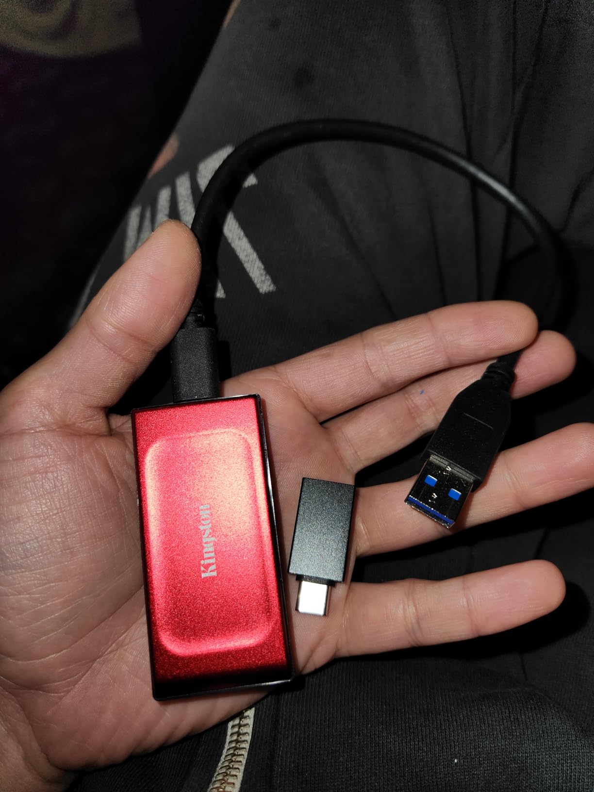 Kingston XS1000R 1TB SSD | Pocket-Sized | USB 3.2 Gen 2 | External Solid State Drive | Up to 1050MB/s | SXS1000R/1000G customer photo 2