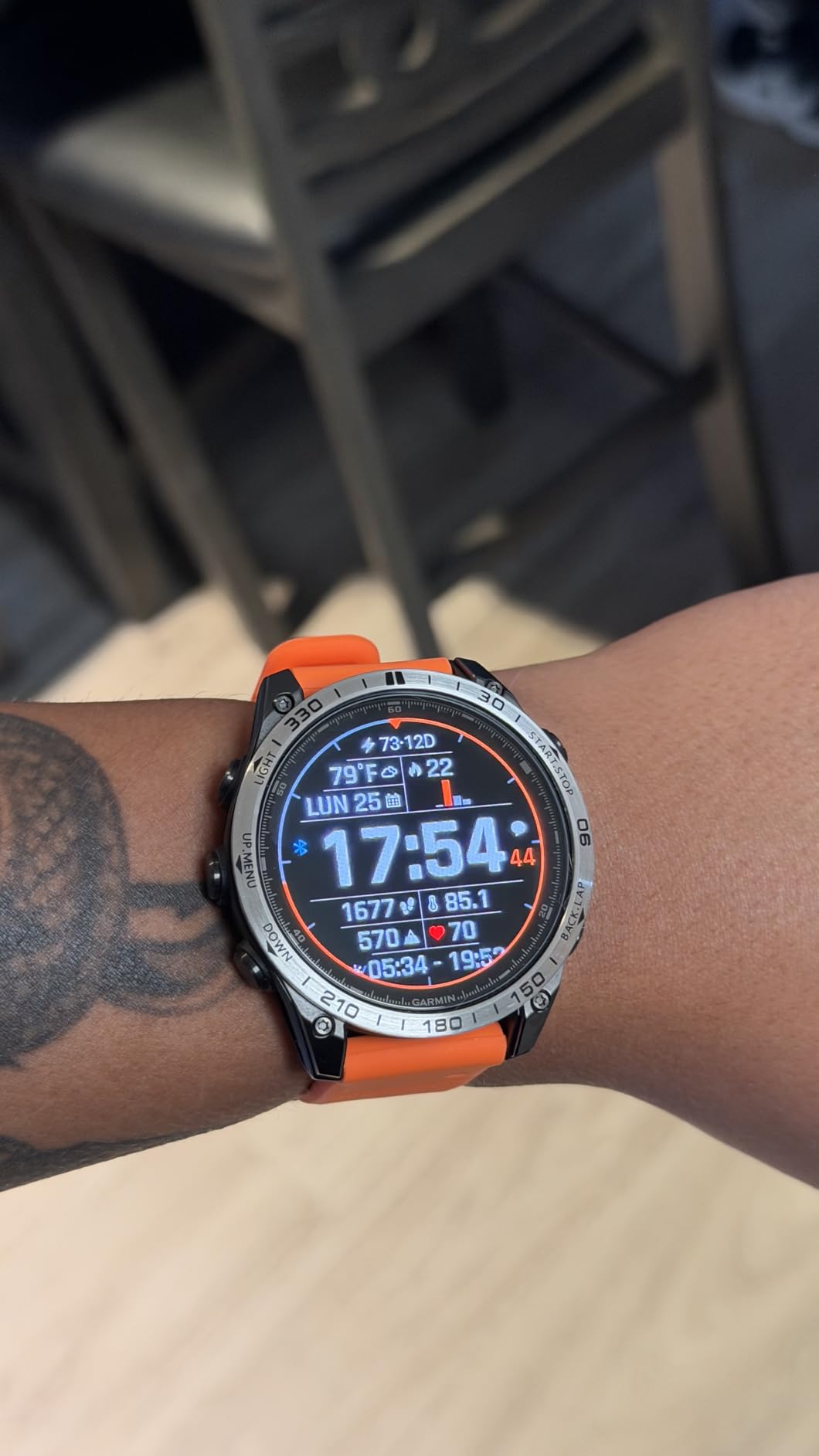 Garmin fēnix® 8, Premium Multisport Smartwatch, 51mm, Black customer photo 2