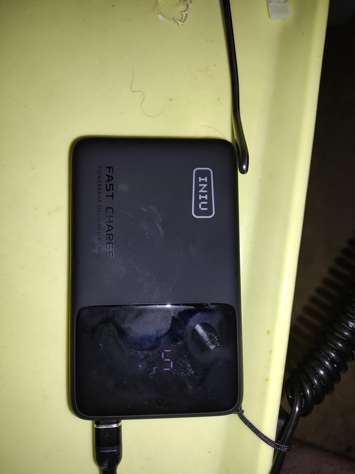 INIU Power Bank, Compact 10000mAh 45W PD Fast Charging Portable Charger customer photo 1