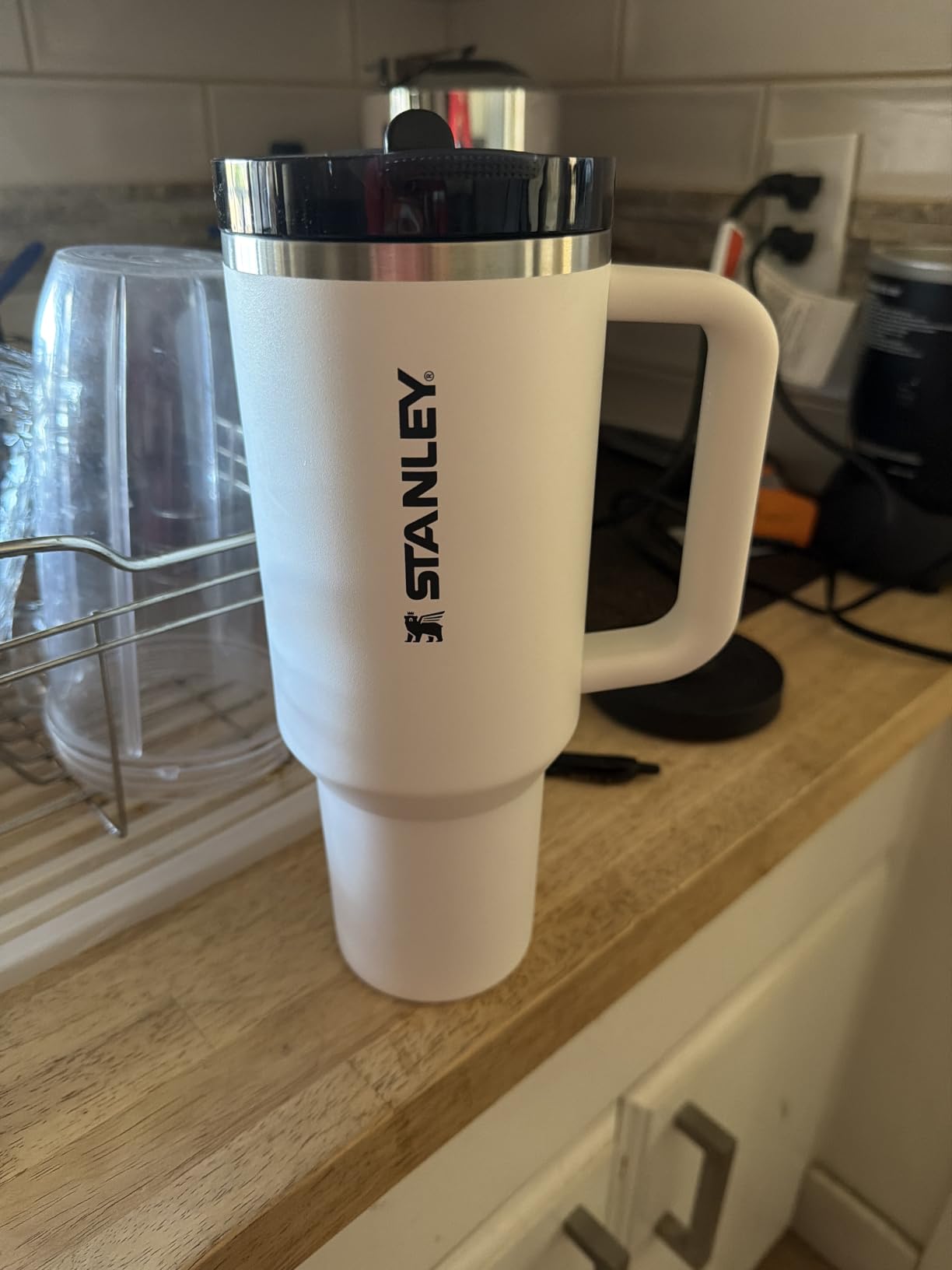 STANLEY Quencher ProTour Flipstraw Tumbler, 30 oz, Rose Quartz | Built-In Straw & Handle | Cupholder Compatible for Travel | Leakproof Insulated Stainless Steel Cup | BPA-Free customer photo 1