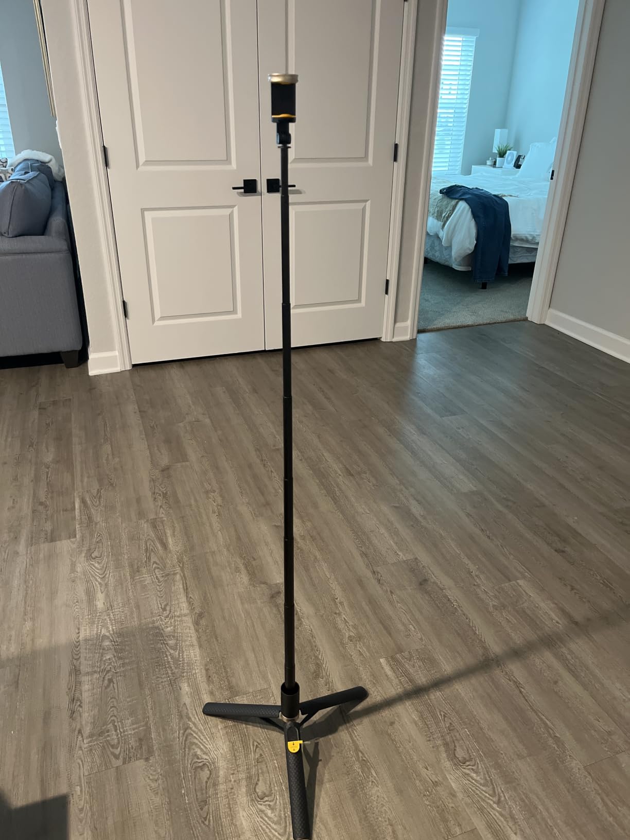 Tripod for iPhone, Selfie Stick with Remote, Stable & Durable Phone Tripod | Portable Travel Cell Phone Stand, Extendable All-in-1 Tripod for Video Recording Compatible with iPhone Android customer photo 2