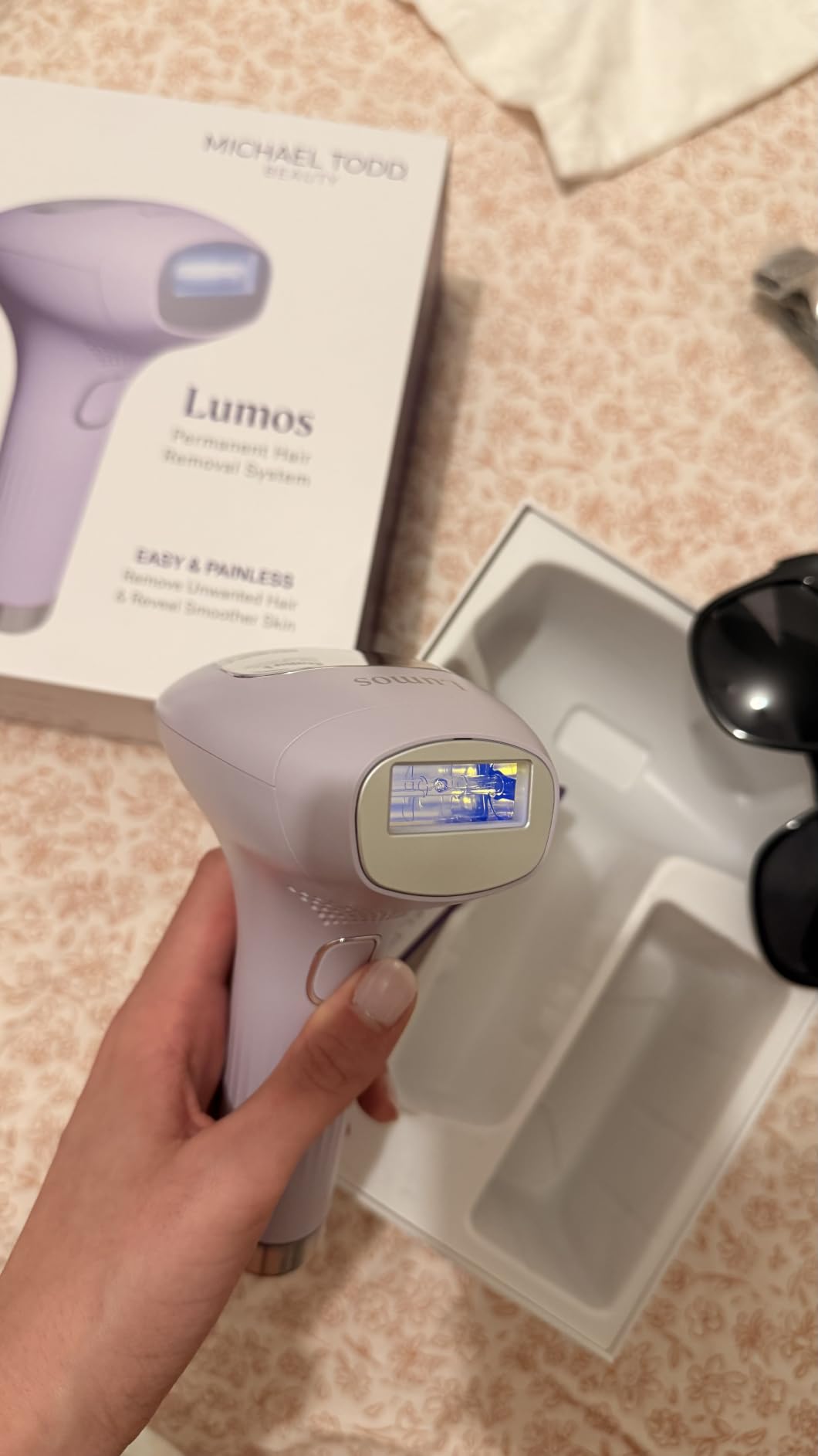 Michael Todd Beauty LUMOS Laser IPL Hair Removal Device for Women and Men customer photo 2