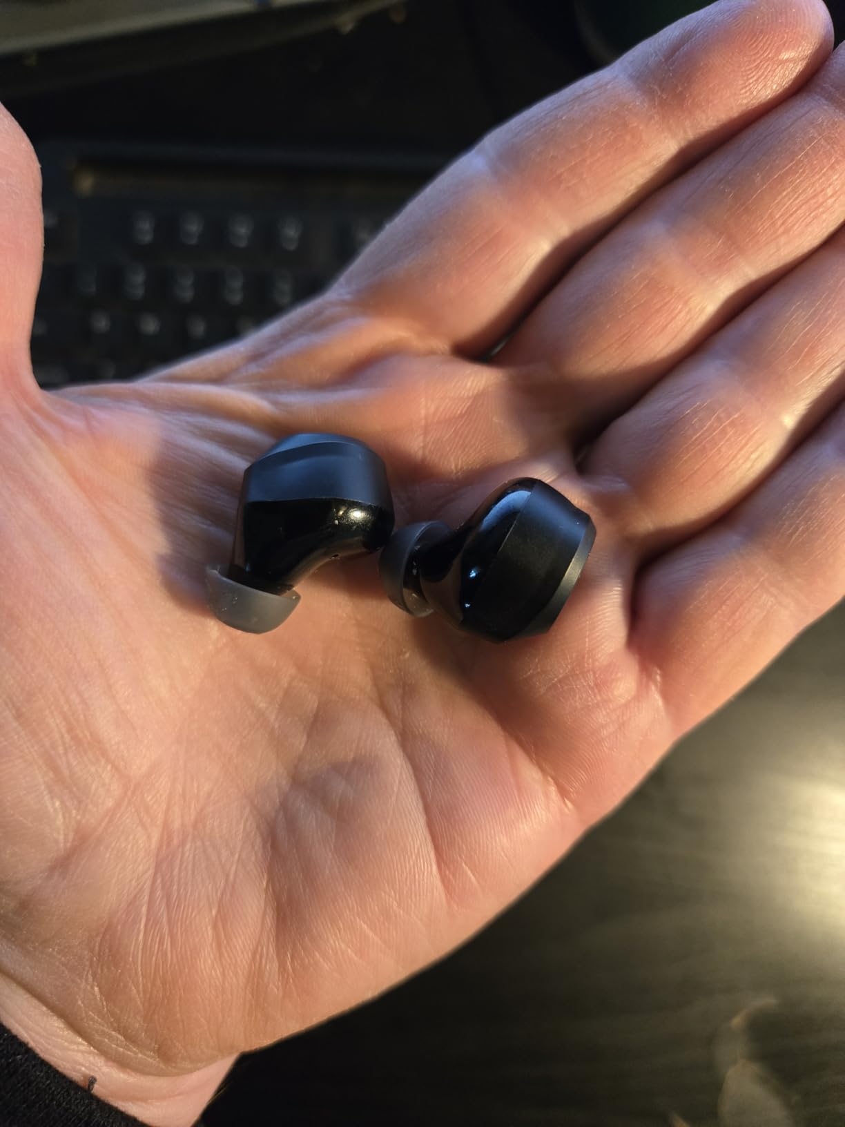TOZO NC9 Hybrid Active Noise Cancelling Wireless Earbuds, 60H, LED Display customer photo 2
