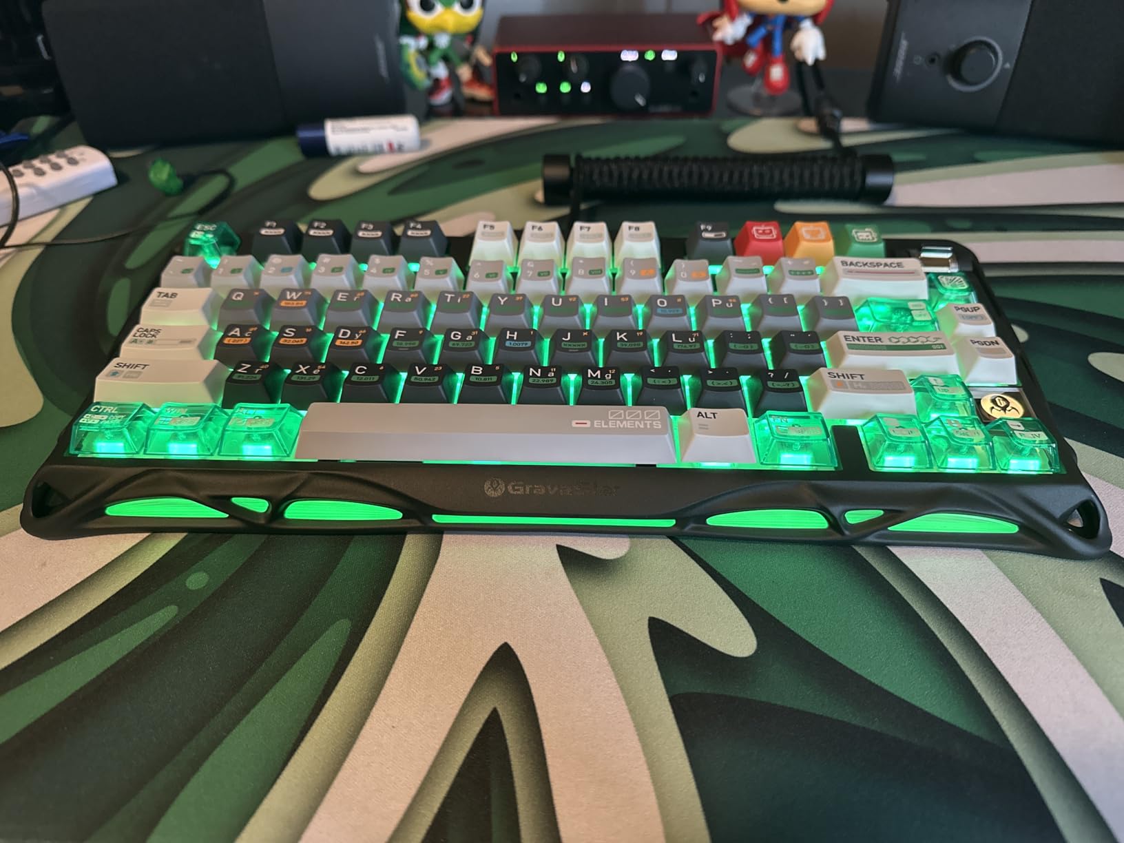 GravaStar Mercury K1 75% Wireless Mechanical Gaming Keyboard RGB Backlit customer photo 2