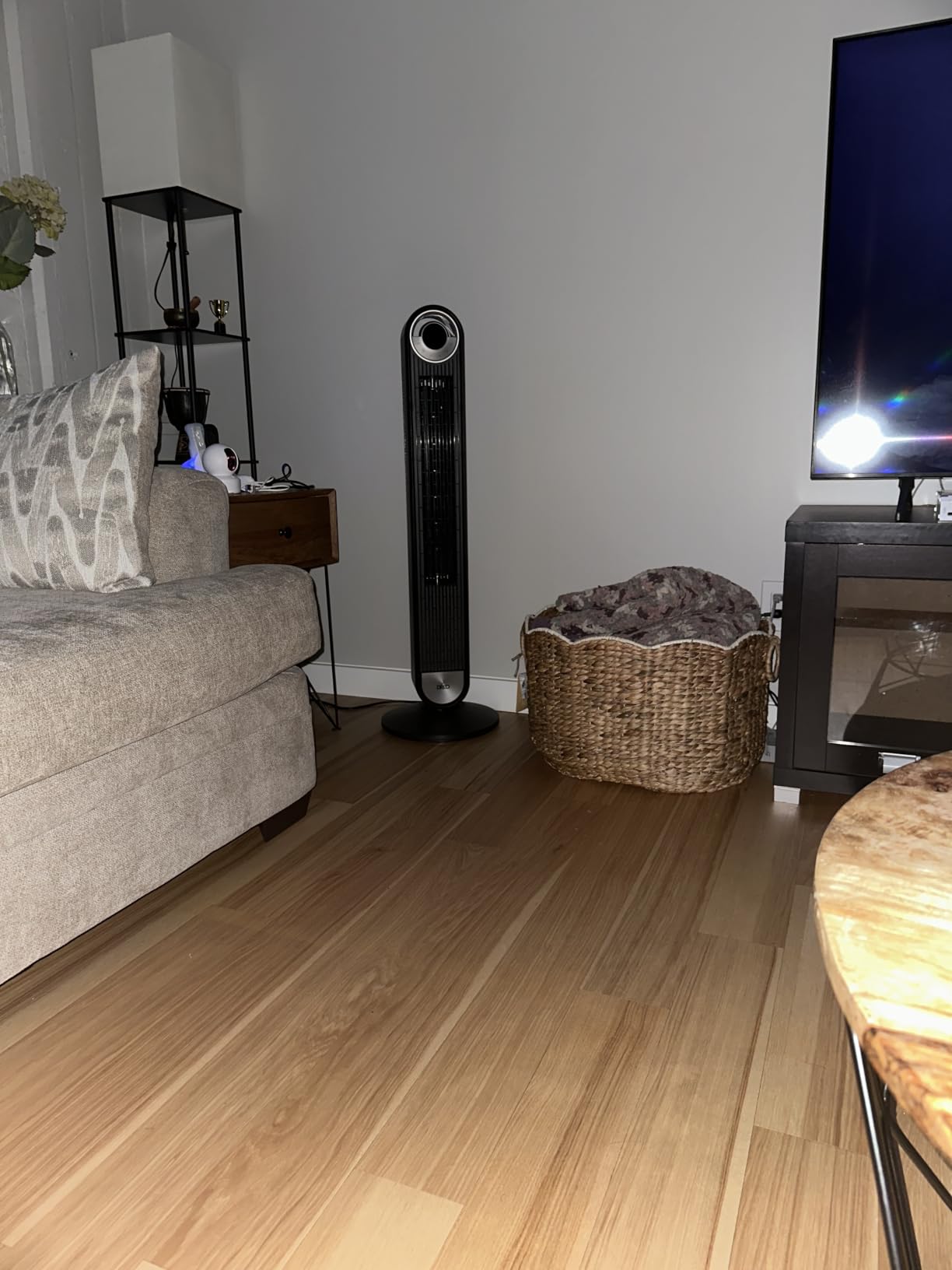 DREO Smart Tower Fan for Bedroom, 90° Oscillating Bladeless Fan customer photo 2