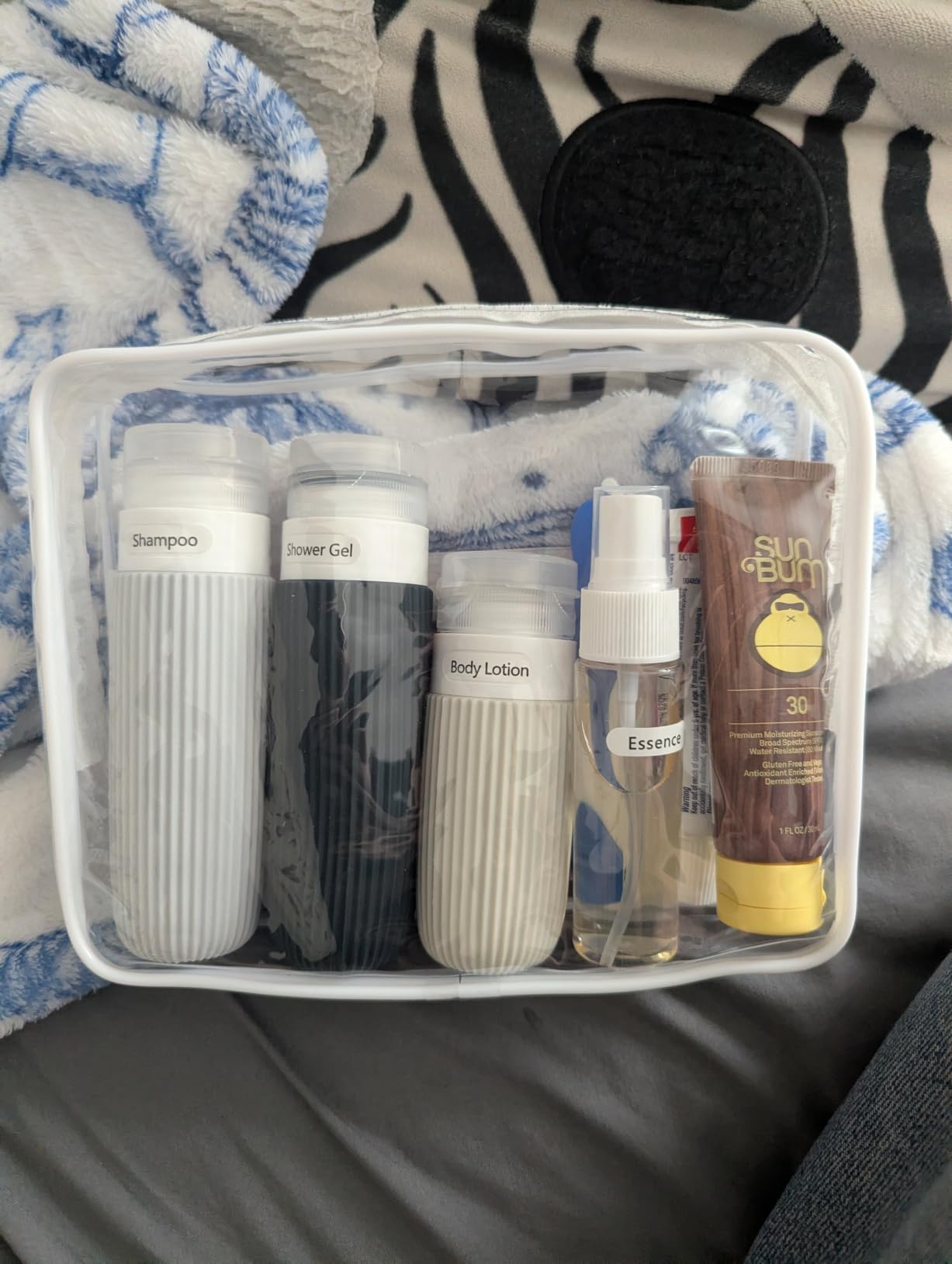 Mrsdry 16 Pack Travel Bottles Set, TSA Approved Leak Proof Silicone Squeezable Containers for Toiletries, Refillable Travel Accessories for Conditioner, Shampoo, Lotion & Body Wash Accessories customer photo 2