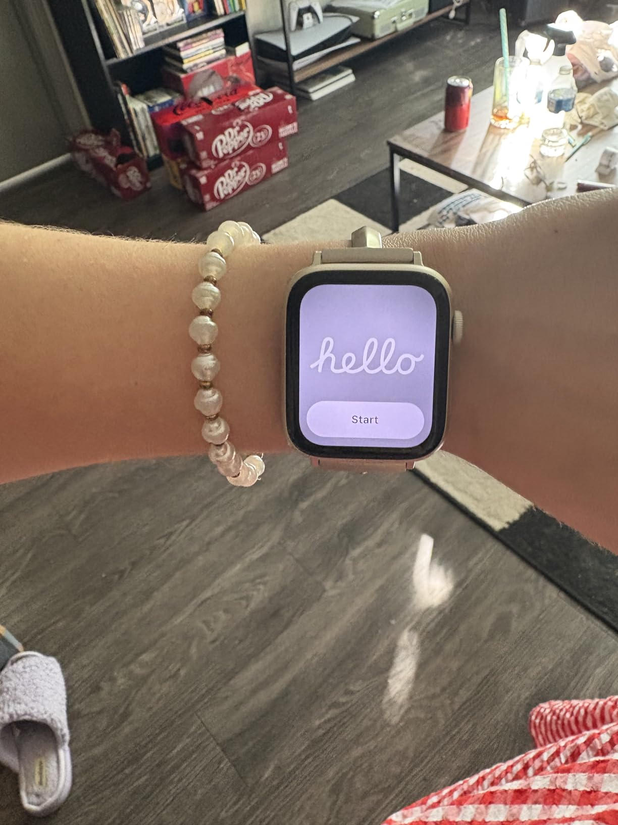 Apple Watch SE (2nd Gen) [GPS 40mm] Smartwatch with Midnight Aluminum Case with Midnight Sport Band S/M. Fitness and Sleep Trackers, Crash Detection, Heart Rate Monitor, Retina Display customer photo 2