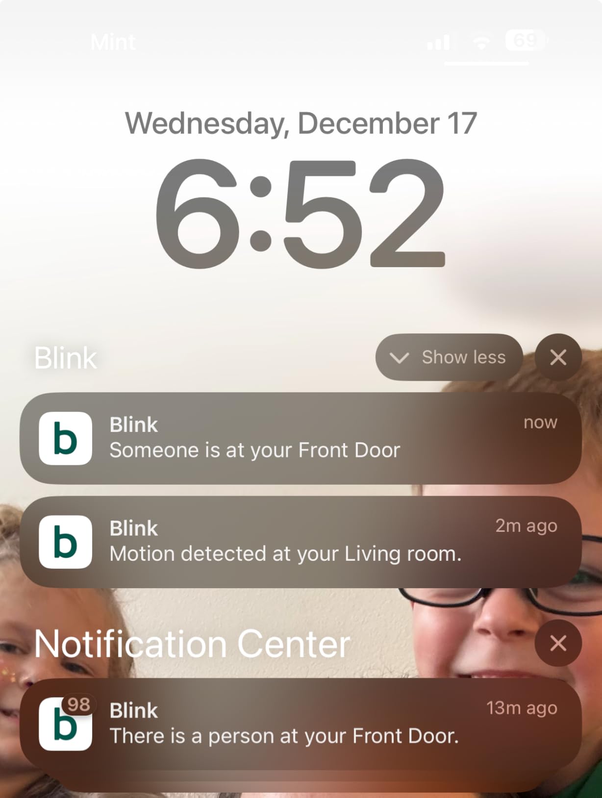 Blink Video Doorbell – Head-to-toe HD view, two-year battery life, and simple setup. Sync Module Core included – System (Black) customer photo 2