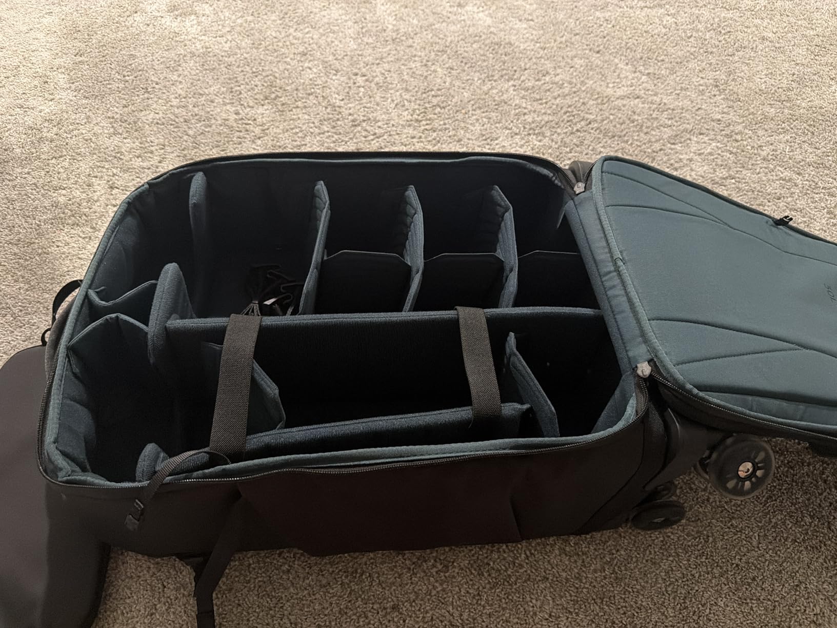 PGYTECH 2-in-1 Roller Camera Backpack Camera Bag for Travel Photographers | Photography Backpack Rolling Luggage with Tripod & Removable Modular & Rain Cover, Compatible with Canon, Nikon, Sony customer photo 2
