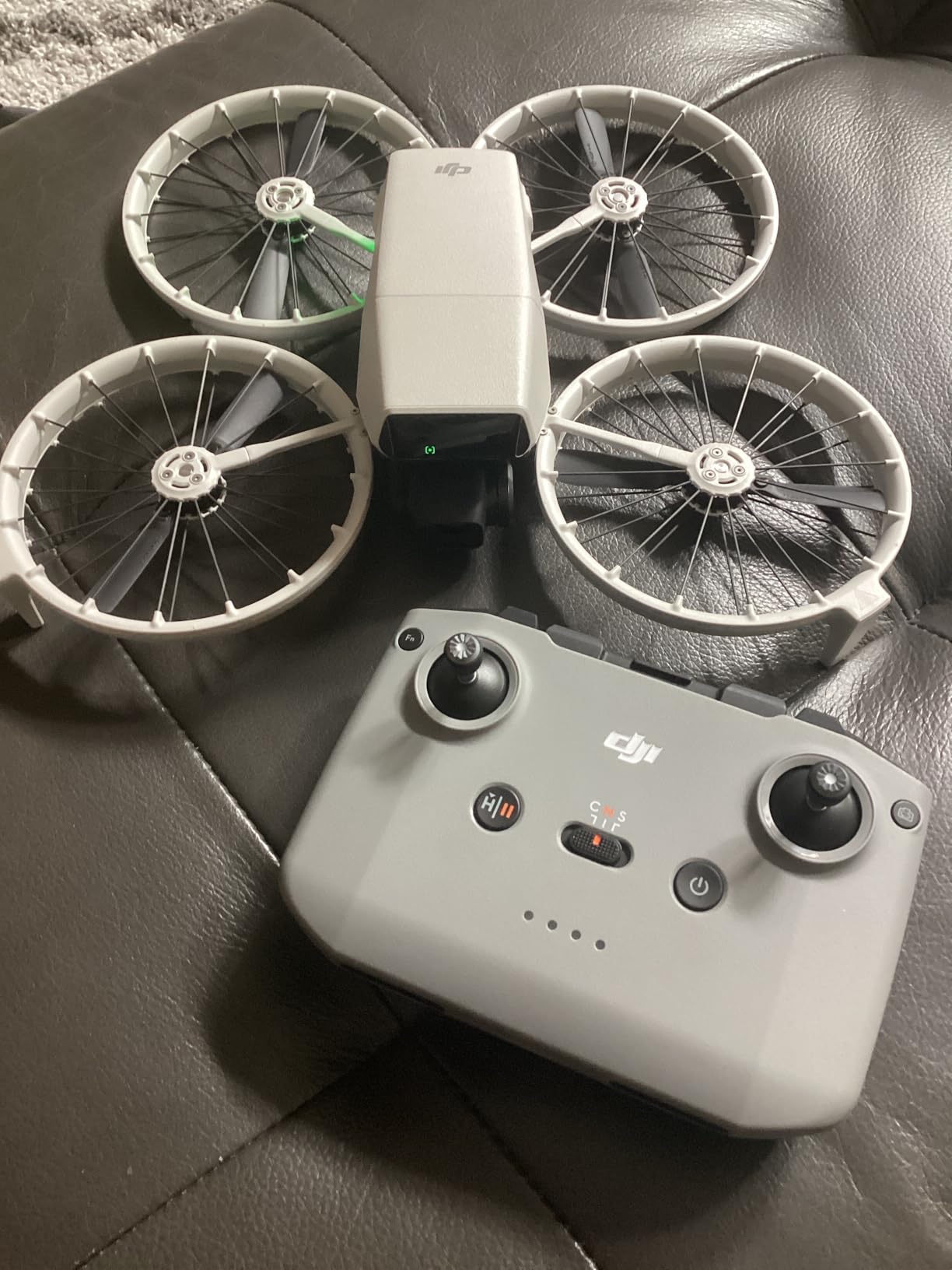 DJI Flip (RC-N3), Drone With 4K UHD Camera for Adults, Under 249 g, 3-Axis Gimbal Stabilization, 44000ft/13km Video Transmission, Palm Takeoff, Auto Return, Intelligent, 31-Min Flight Time customer photo 1