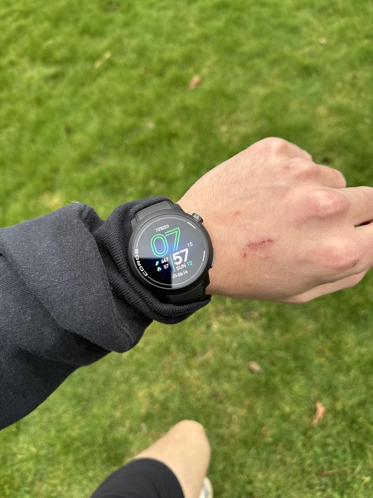 COROS PACE Pro GPS Sport Watch, 1.3-inch AMOLED Touchscreen- Grey customer photo 2