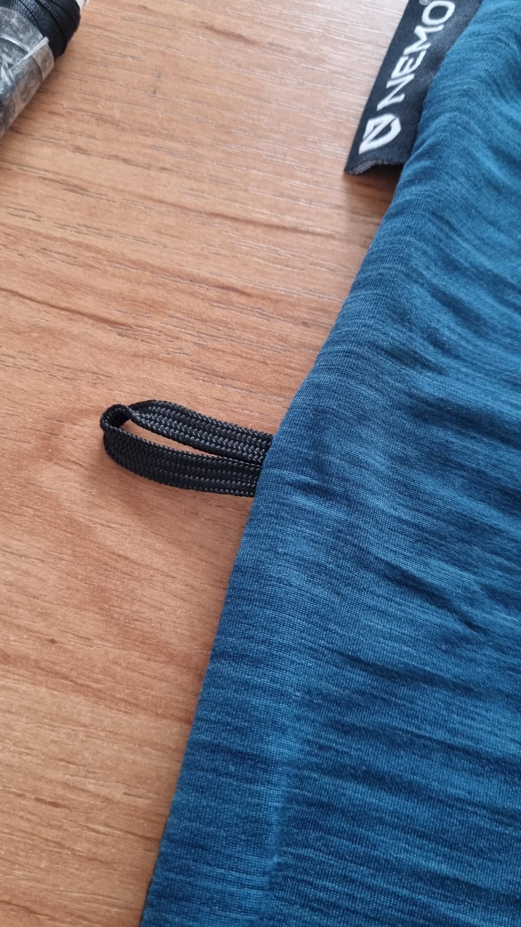 NEMO Equipment Fillo Camping Pillow - Black Pearl/Birch Bud customer photo 1